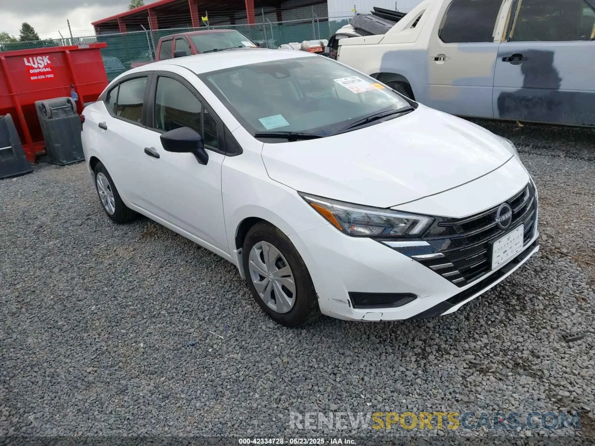 1 Фотография поврежденного автомобиля 3N1CN8DV1SL820647 NISSAN VERSA 2025