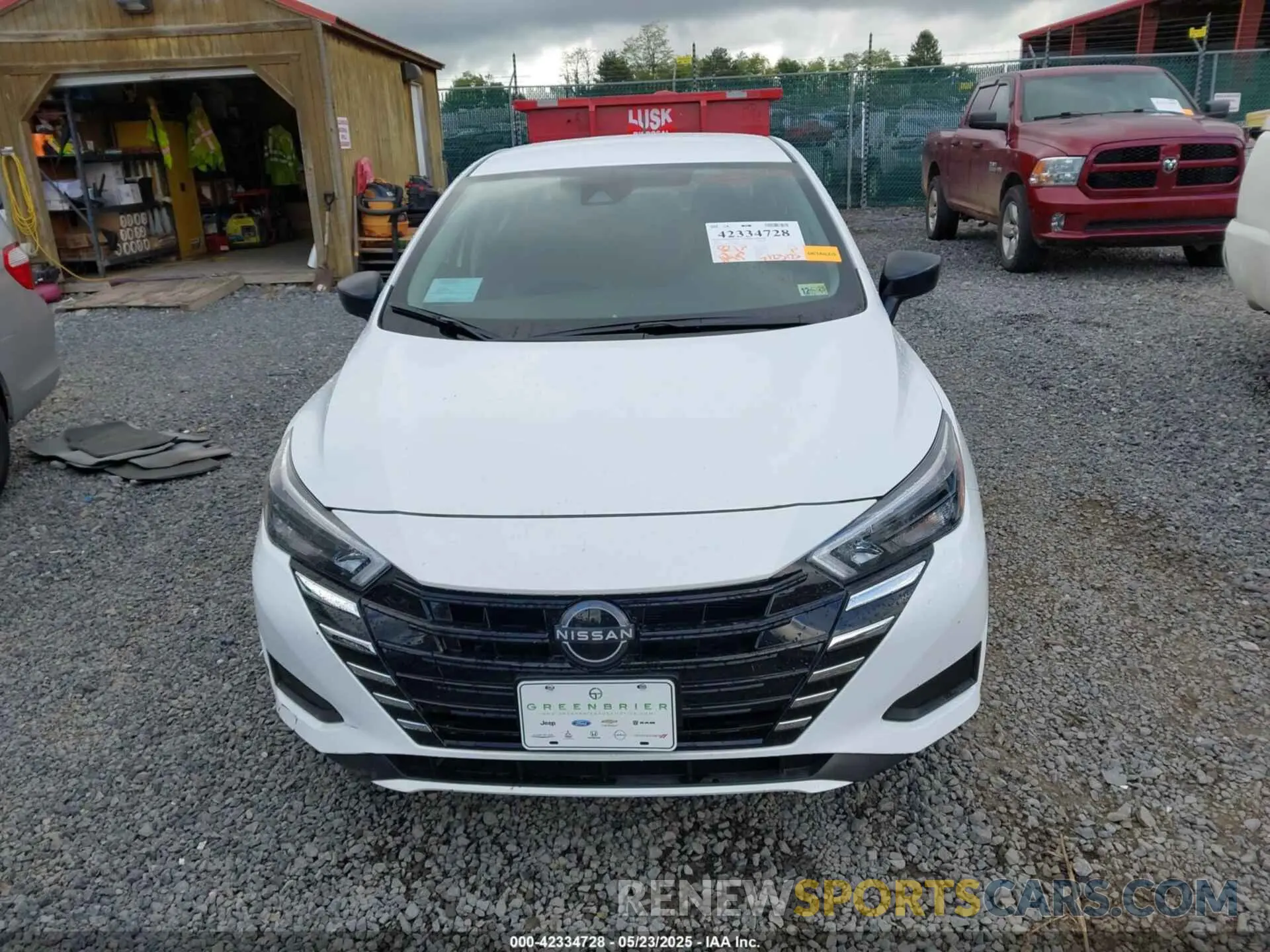 12 Фотография поврежденного автомобиля 3N1CN8DV1SL820647 NISSAN VERSA 2025