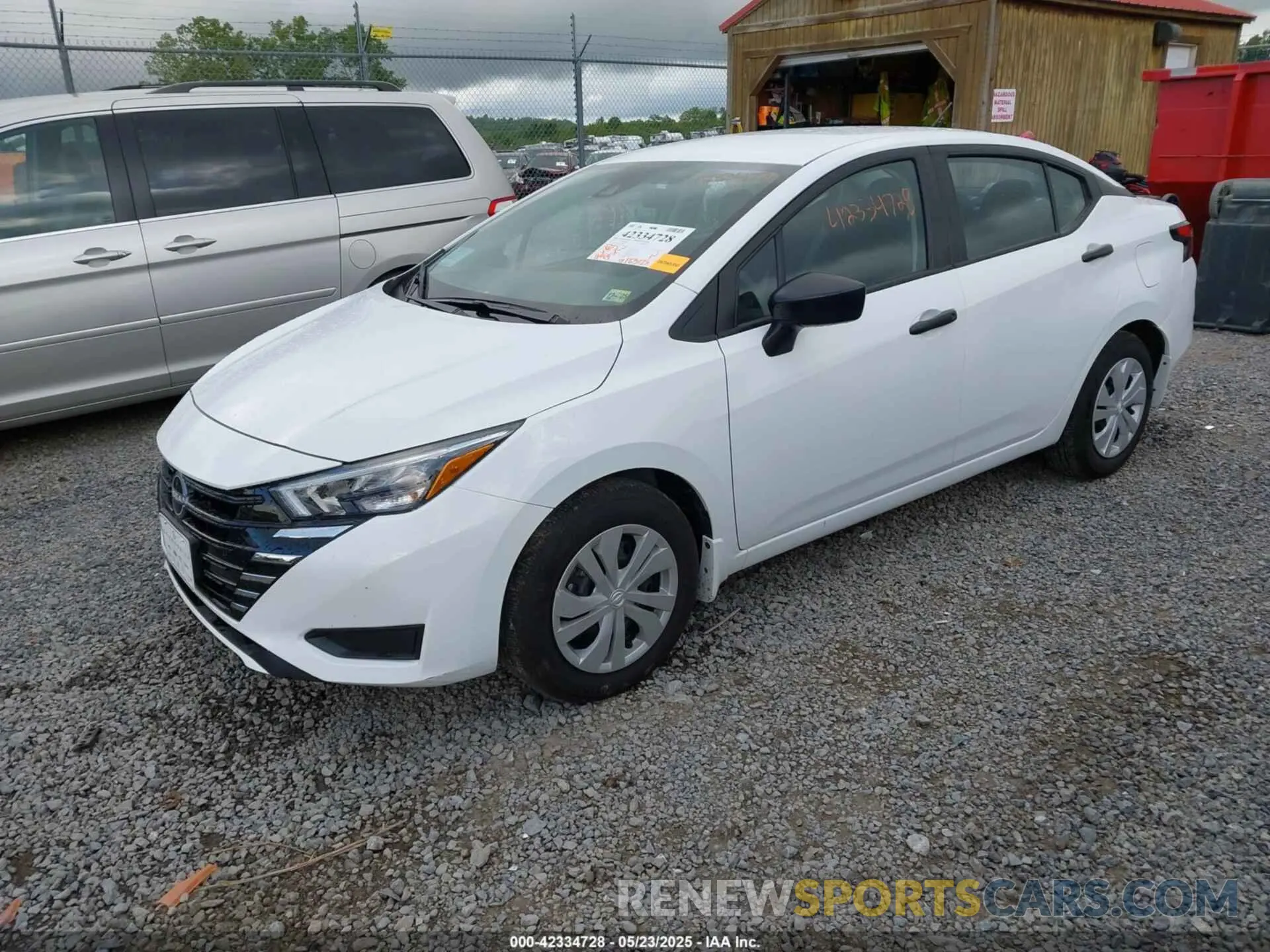 2 Фотография поврежденного автомобиля 3N1CN8DV1SL820647 NISSAN VERSA 2025