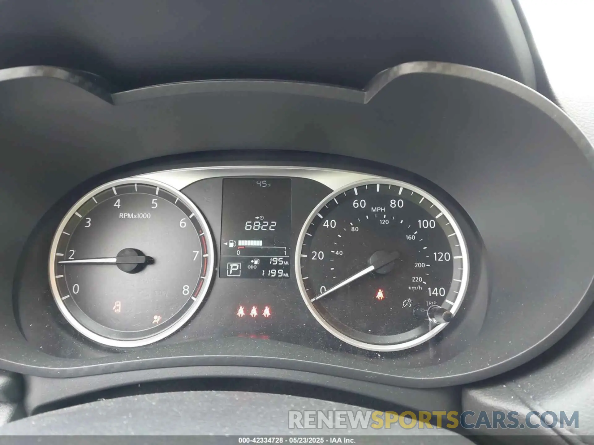 7 Фотография поврежденного автомобиля 3N1CN8DV1SL820647 NISSAN VERSA 2025
