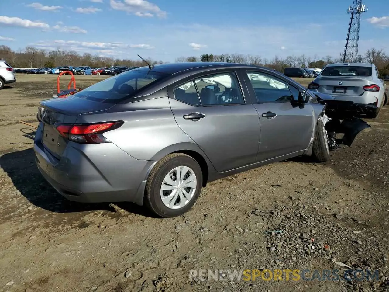 3 Photograph of a damaged car 3N1CN8DV4SL823073 NISSAN VERSA 2025