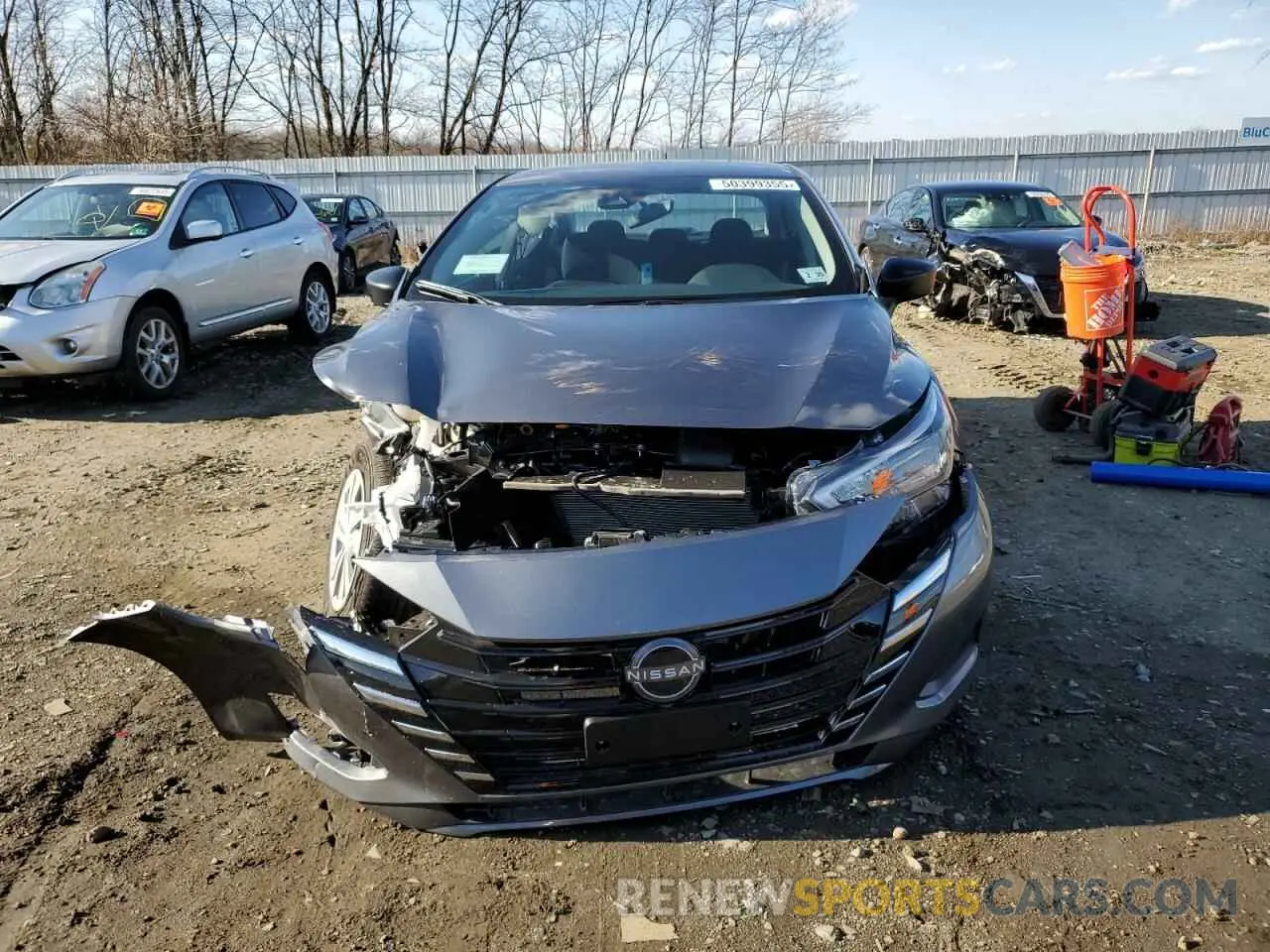 5 Photograph of a damaged car 3N1CN8DV4SL823073 NISSAN VERSA 2025