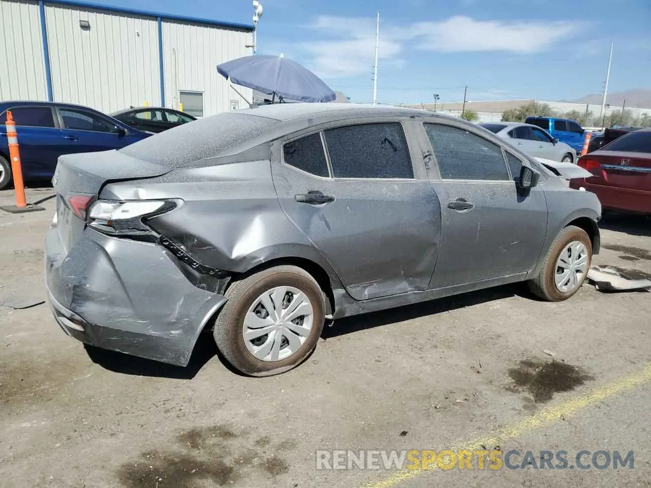 3 Фотография поврежденного автомобиля 3N1CN8DV7SL831670 NISSAN VERSA 2025