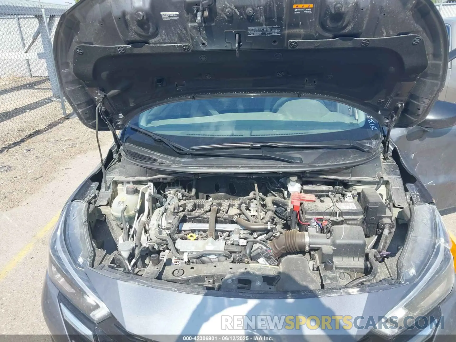 10 Photograph of a damaged car 3N1CN8DV8SL813212 NISSAN VERSA 2025