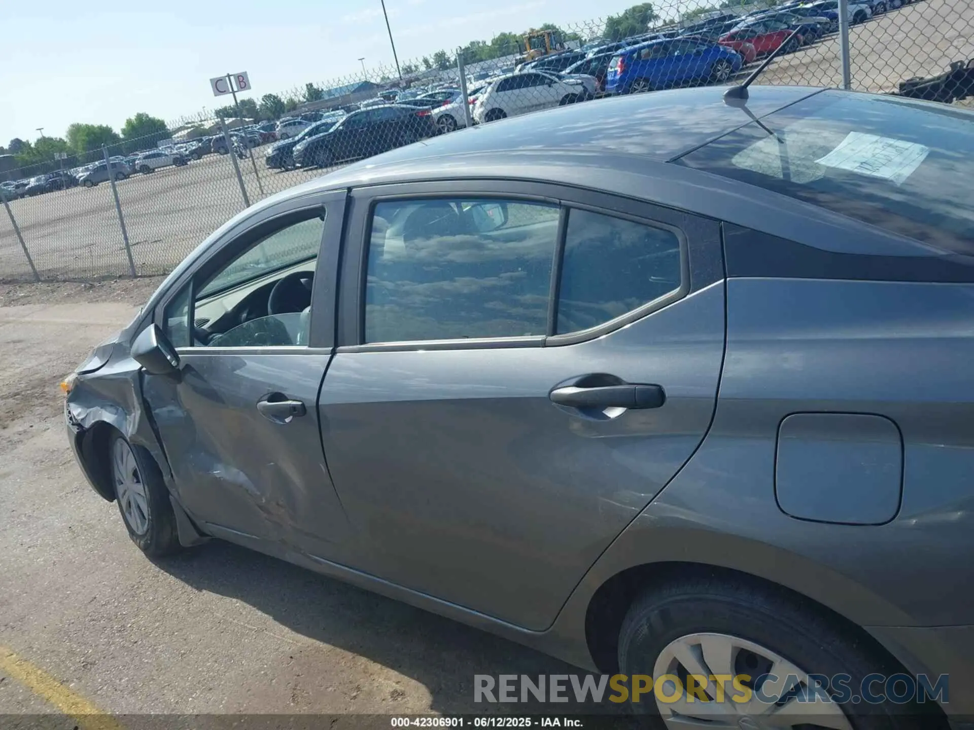 14 Photograph of a damaged car 3N1CN8DV8SL813212 NISSAN VERSA 2025