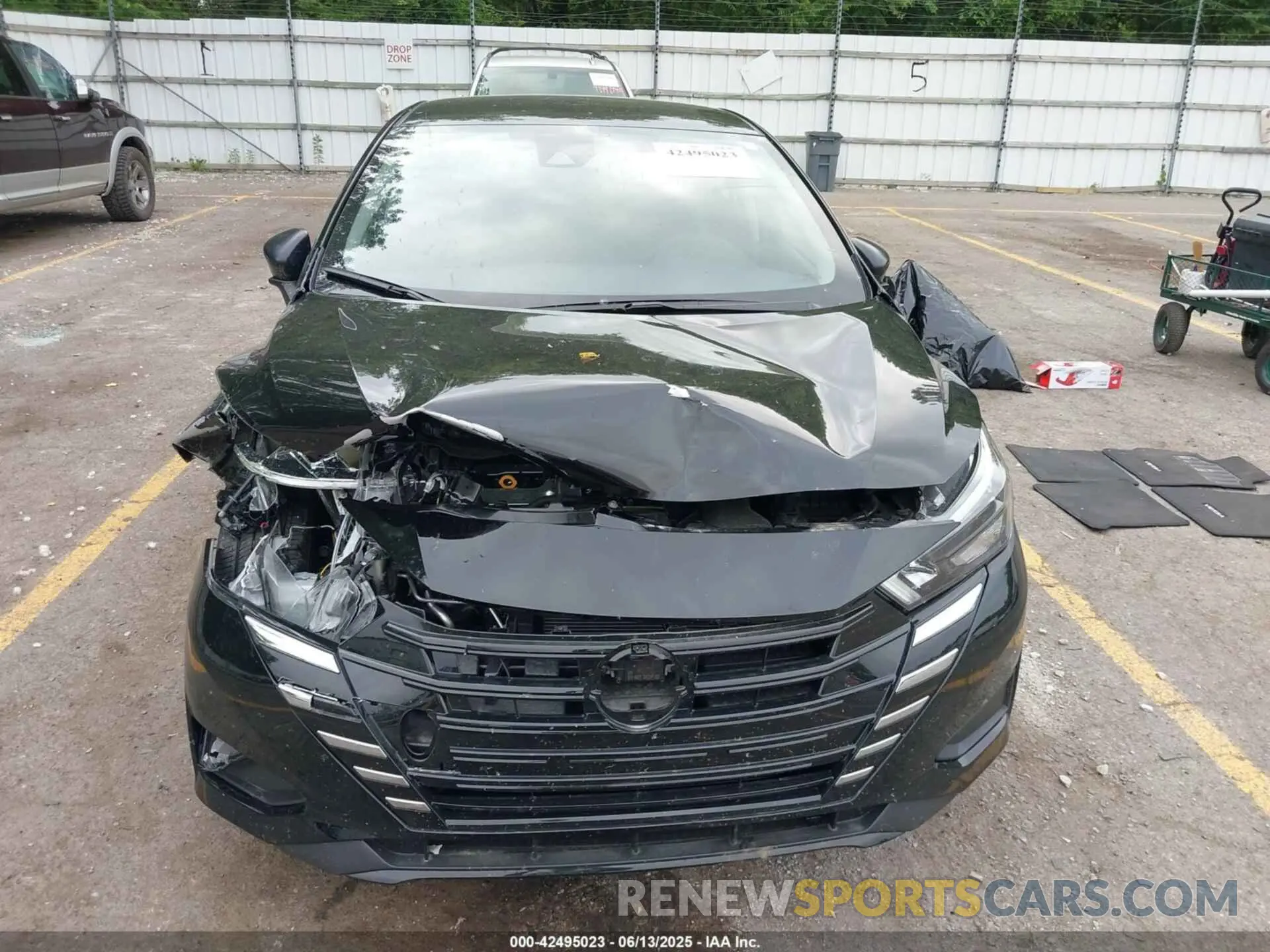 12 Photograph of a damaged car 3N1CN8DV8SL831113 NISSAN VERSA 2025