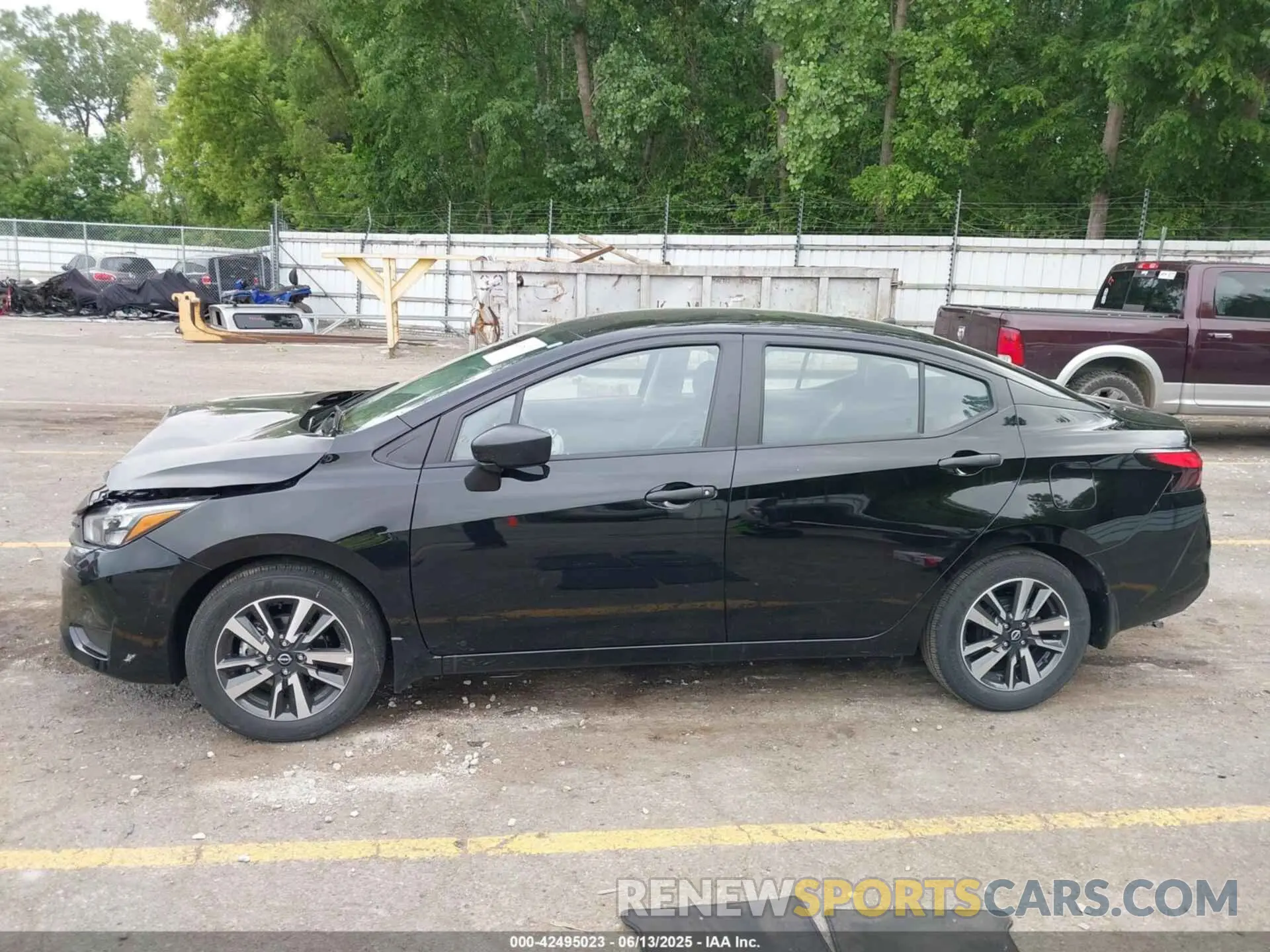 14 Photograph of a damaged car 3N1CN8DV8SL831113 NISSAN VERSA 2025
