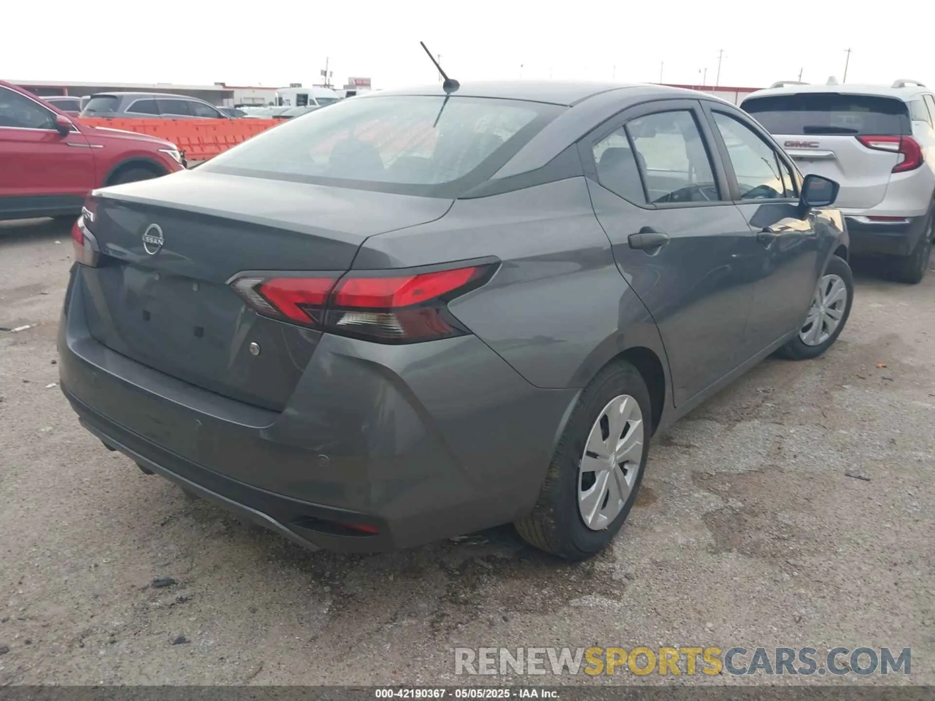 4 Photograph of a damaged car 3N1CN8DV9SL835249 NISSAN VERSA 2025
