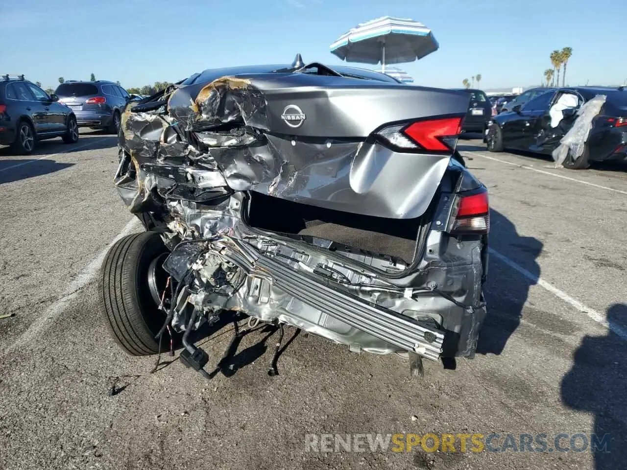 6 Photograph of a damaged car 3N1CN8EV0SL821528 NISSAN VERSA 2025