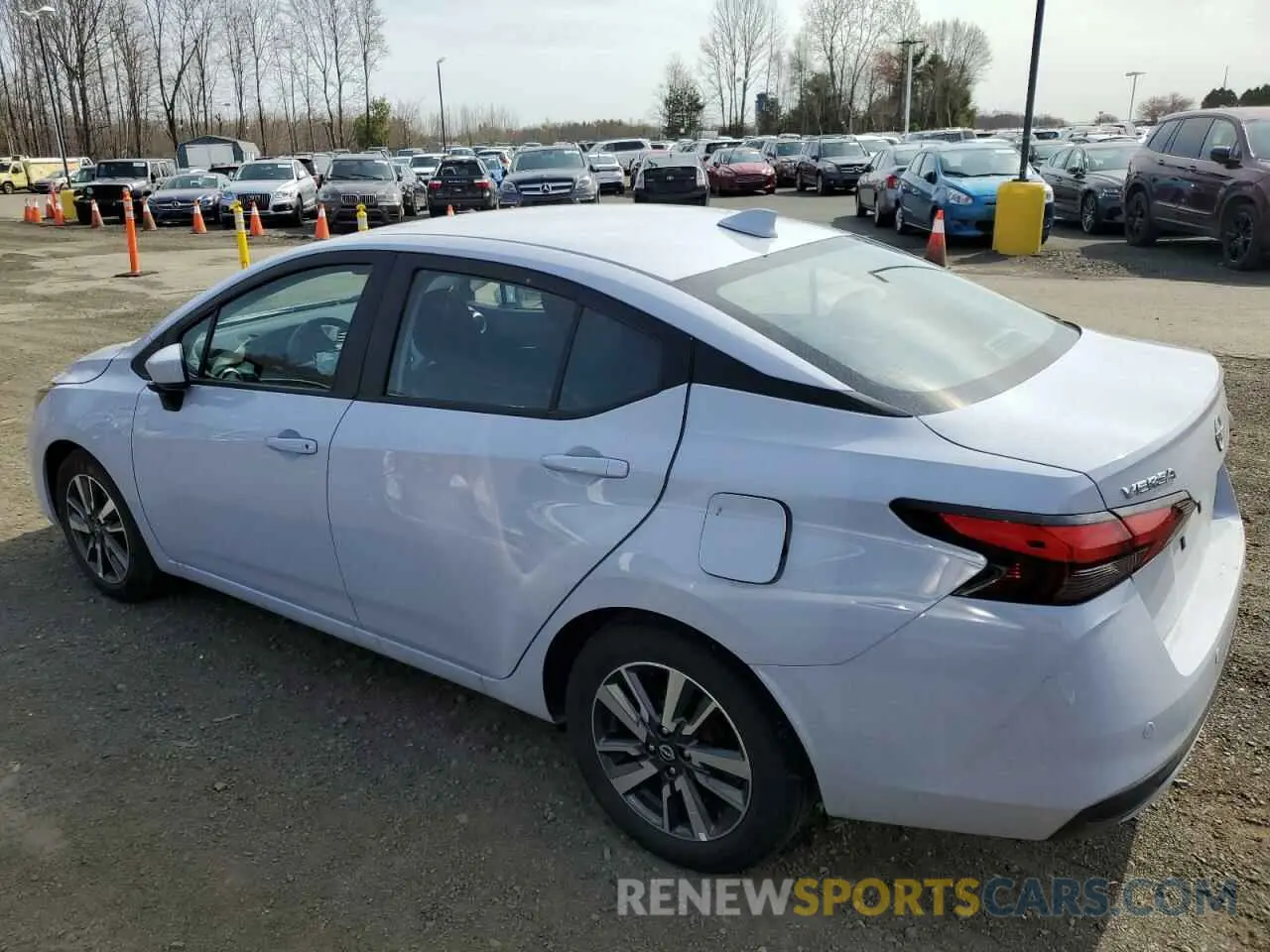 2 Photograph of a damaged car 3N1CN8EV1SL817150 NISSAN VERSA 2025