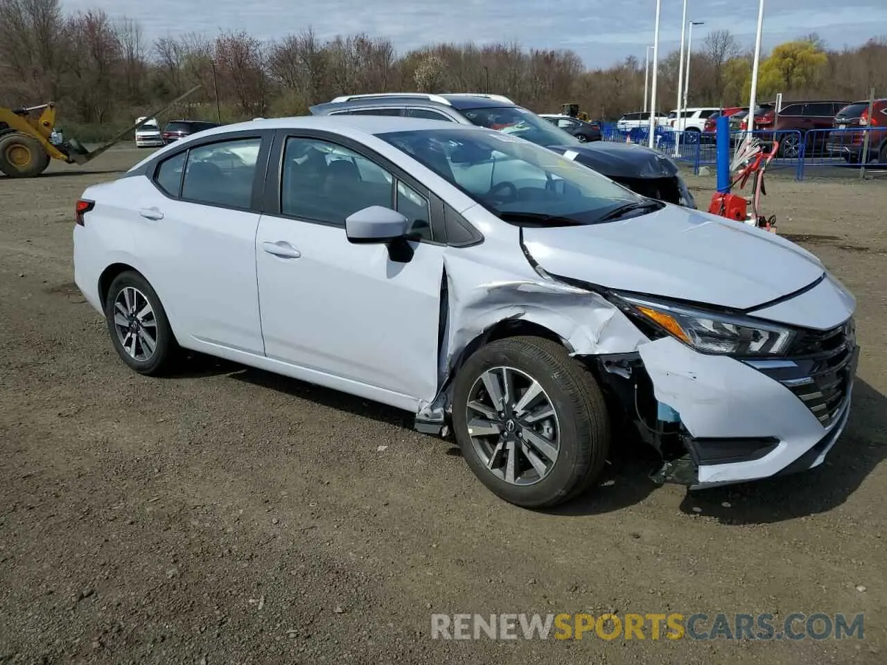 4 Photograph of a damaged car 3N1CN8EV1SL817150 NISSAN VERSA 2025