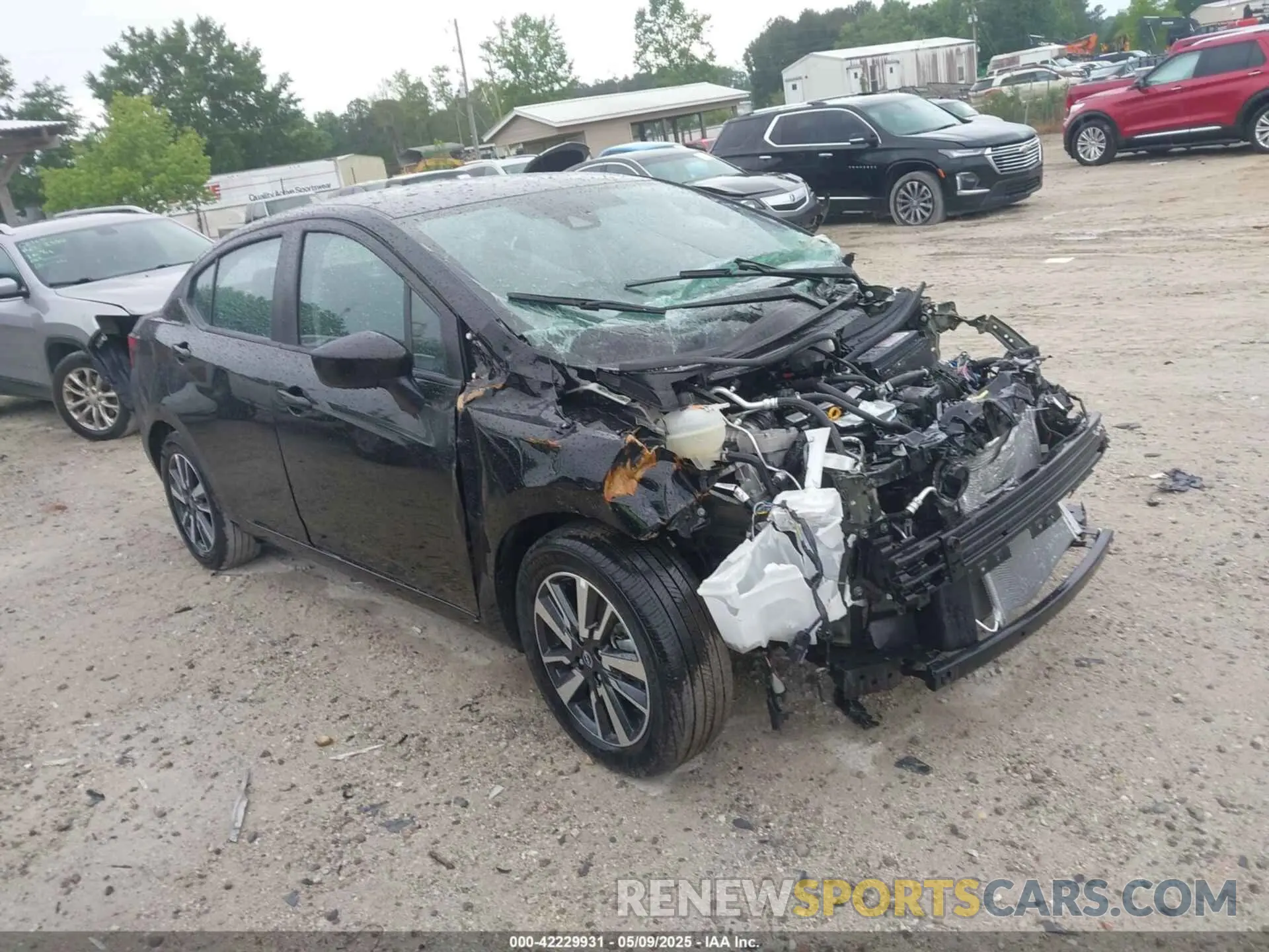 1 Photograph of a damaged car 3N1CN8EV1SL827211 NISSAN VERSA 2025