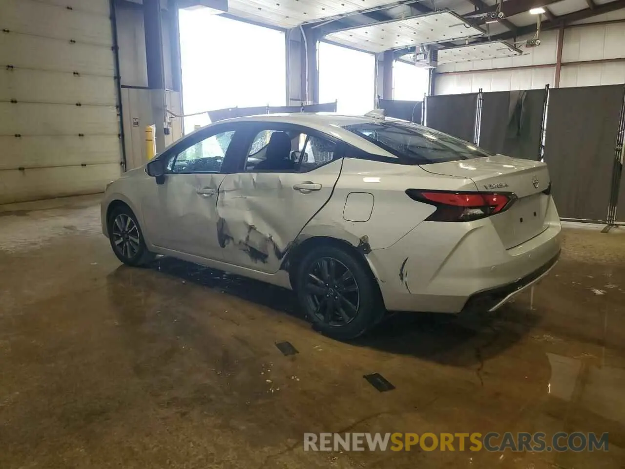 2 Photograph of a damaged car 3N1CN8EV1SL840895 NISSAN VERSA 2025