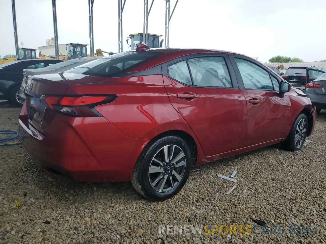 3 Photograph of a damaged car 3N1CN8EV2SL812961 NISSAN VERSA 2025