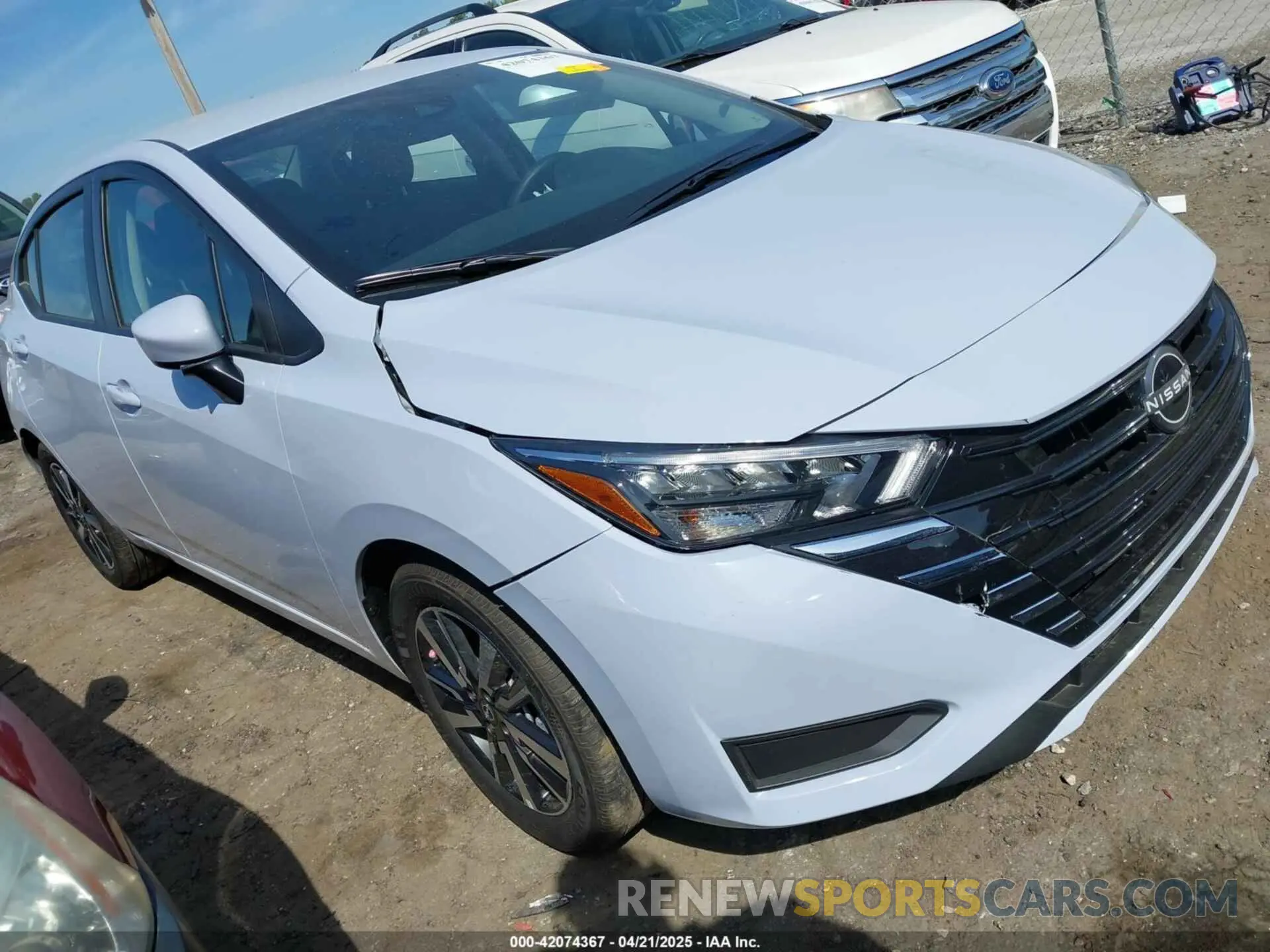 1 Photograph of a damaged car 3N1CN8EV3SL819031 NISSAN VERSA 2025