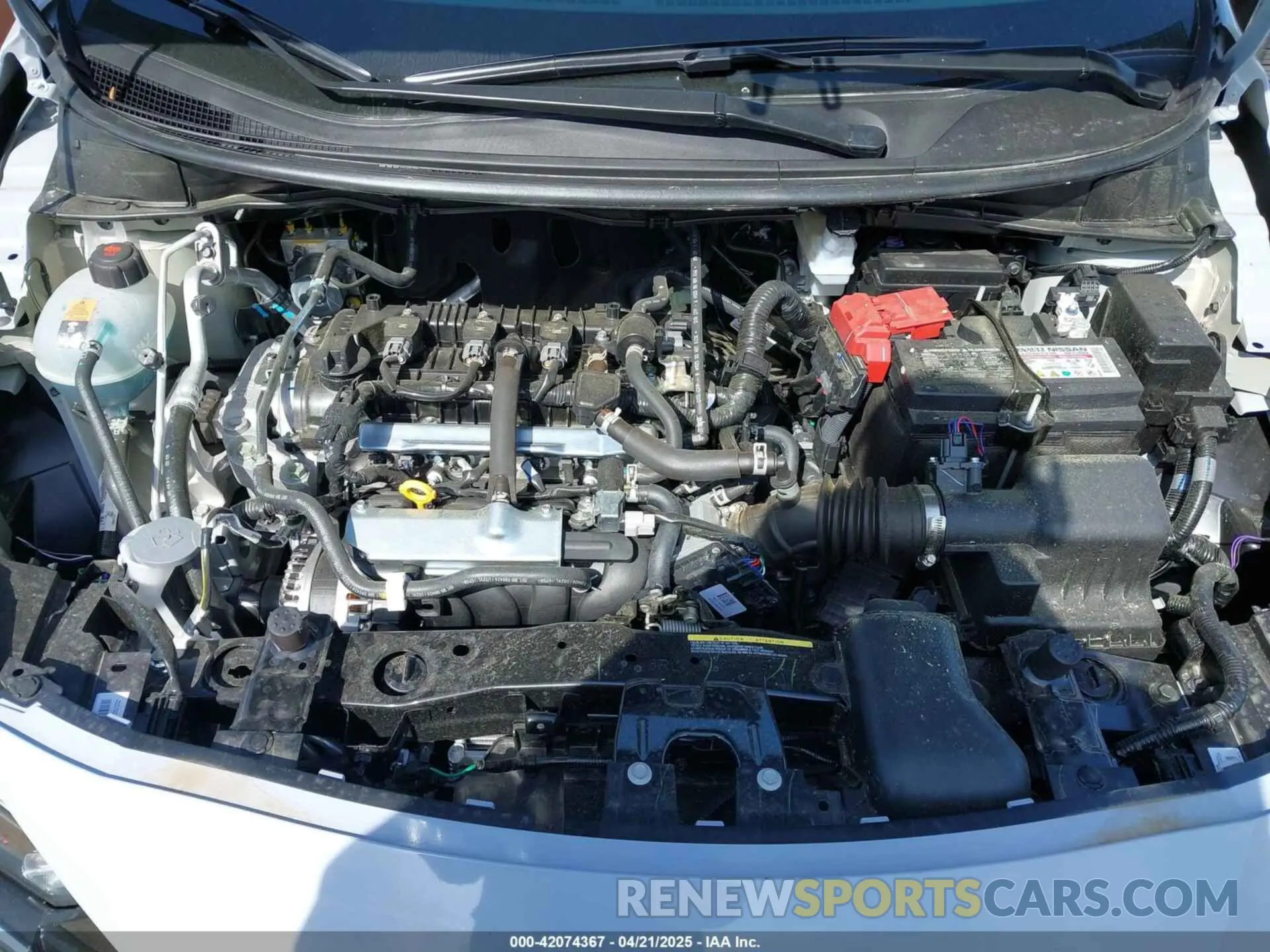 10 Photograph of a damaged car 3N1CN8EV3SL819031 NISSAN VERSA 2025