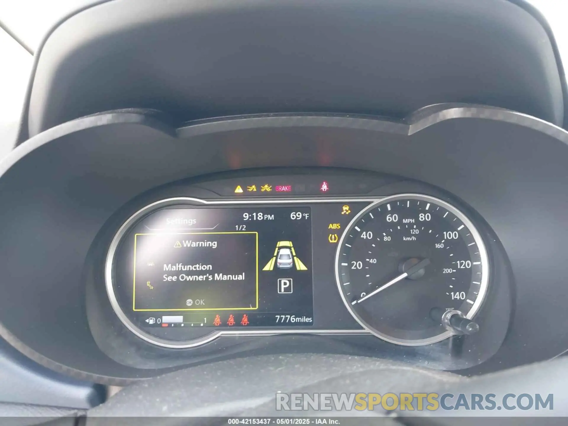 7 Фотография поврежденного автомобиля 3N1CN8EV3SL827940 NISSAN VERSA 2025