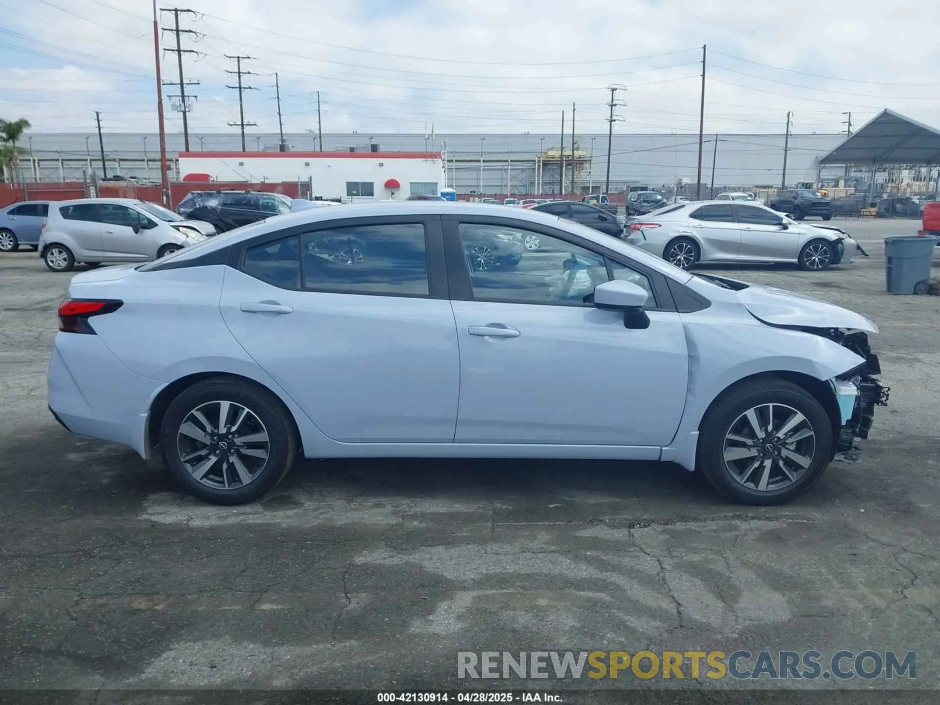 14 Photograph of a damaged car 3N1CN8EV3SL848156 NISSAN VERSA 2025