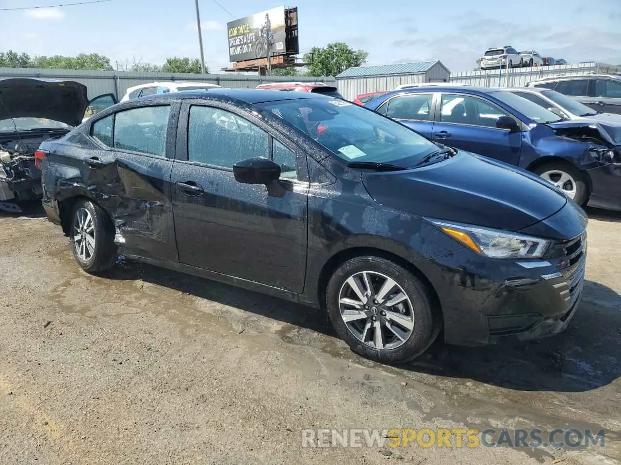4 Photograph of a damaged car 3N1CN8EV4SL817935 NISSAN VERSA 2025