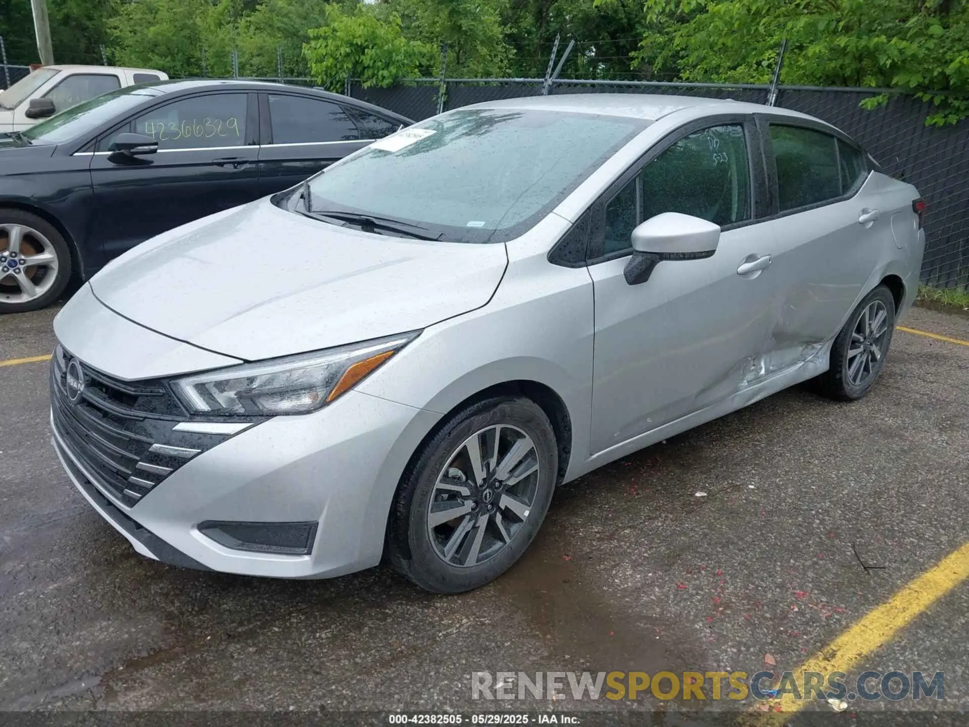 2 Photograph of a damaged car 3N1CN8EV7SL819291 NISSAN VERSA 2025