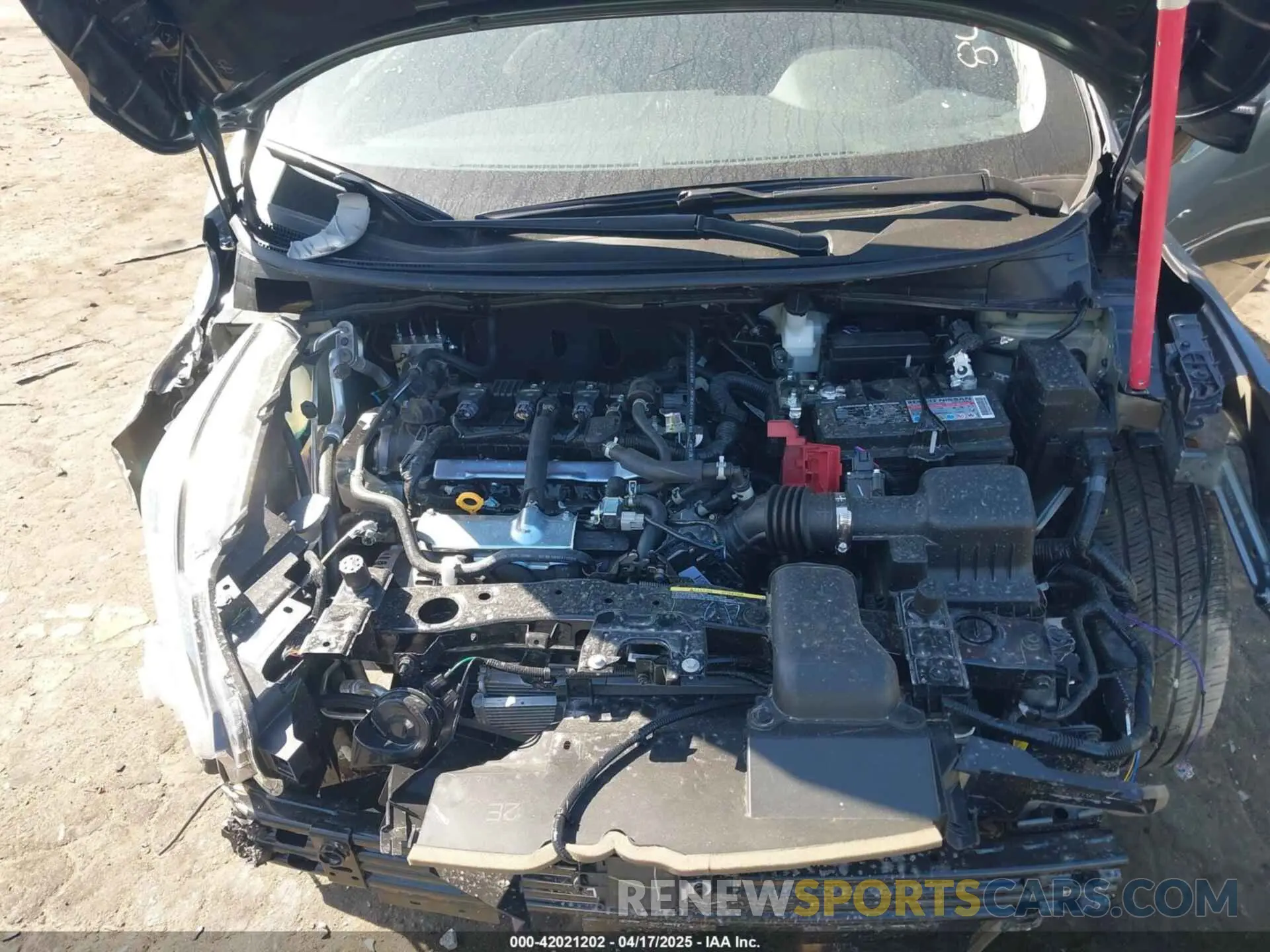10 Photograph of a damaged car 3N1CN8FV2SL845439 NISSAN VERSA 2025