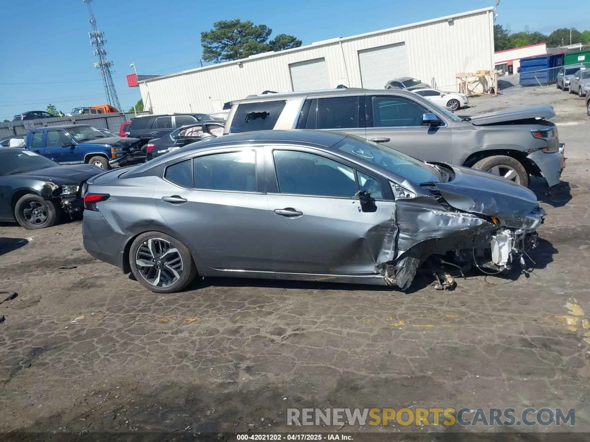 13 Photograph of a damaged car 3N1CN8FV2SL845439 NISSAN VERSA 2025