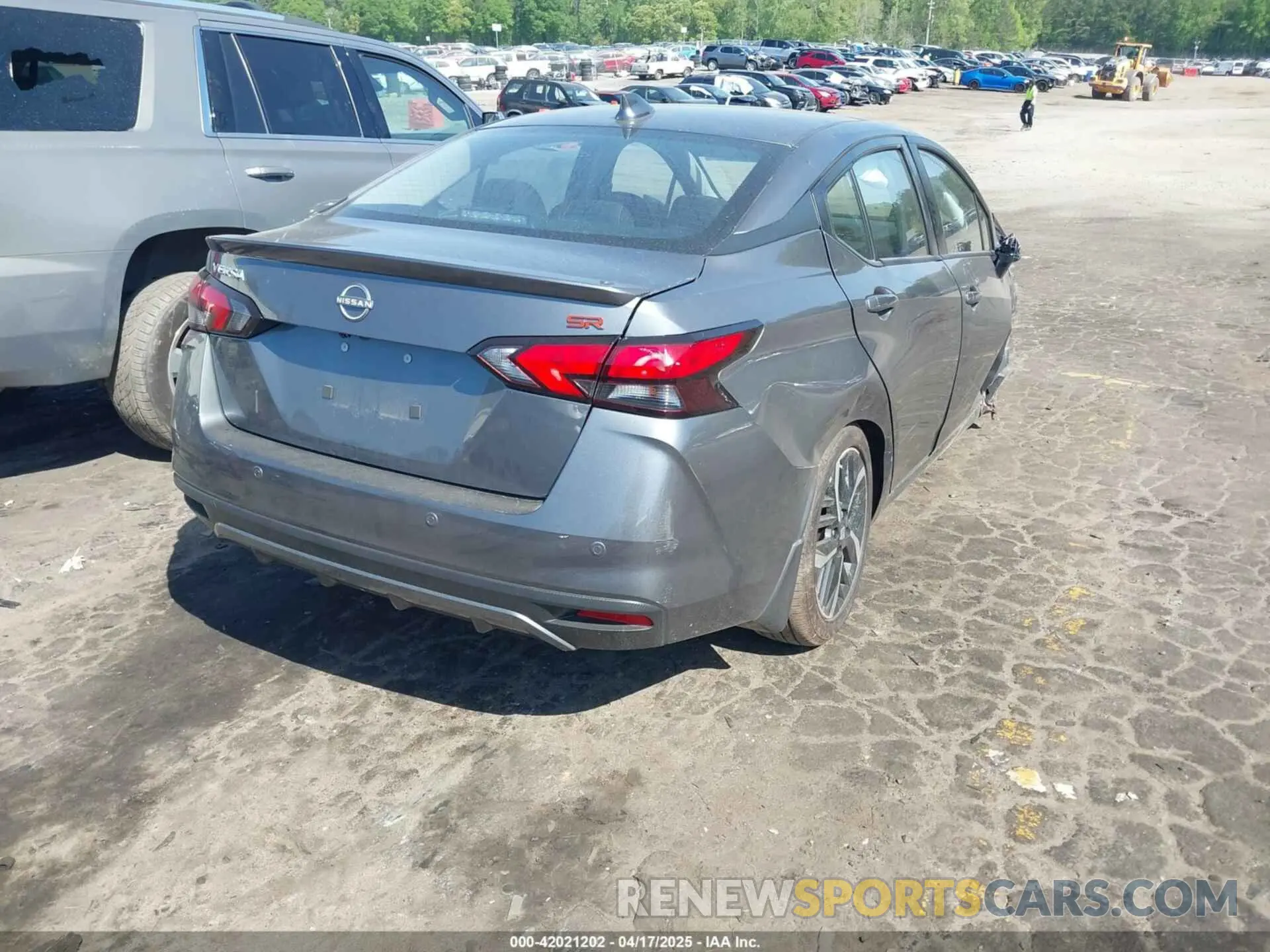 4 Photograph of a damaged car 3N1CN8FV2SL845439 NISSAN VERSA 2025