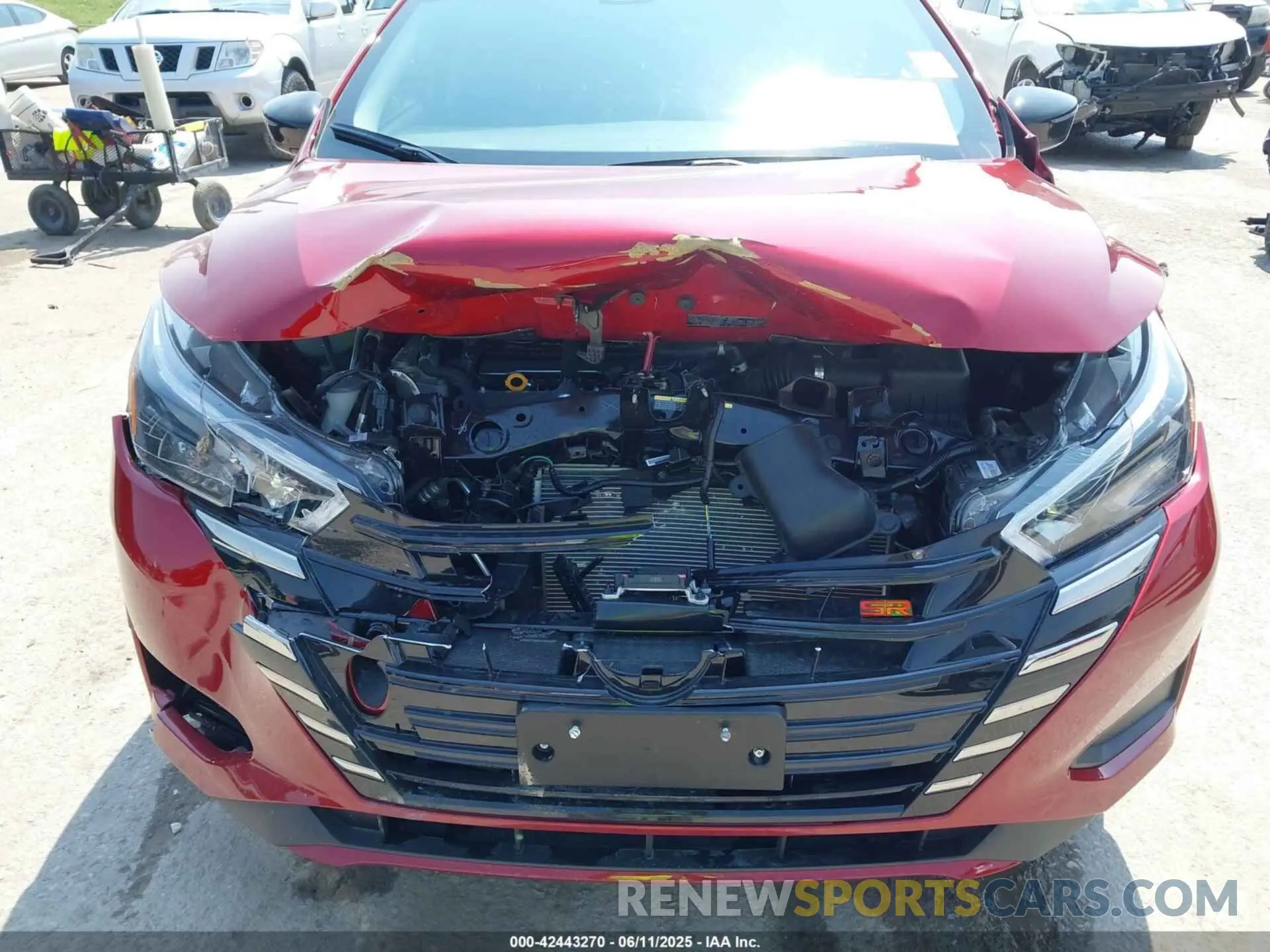 6 Photograph of a damaged car 3N1CN8FV6SL813304 NISSAN VERSA 2025