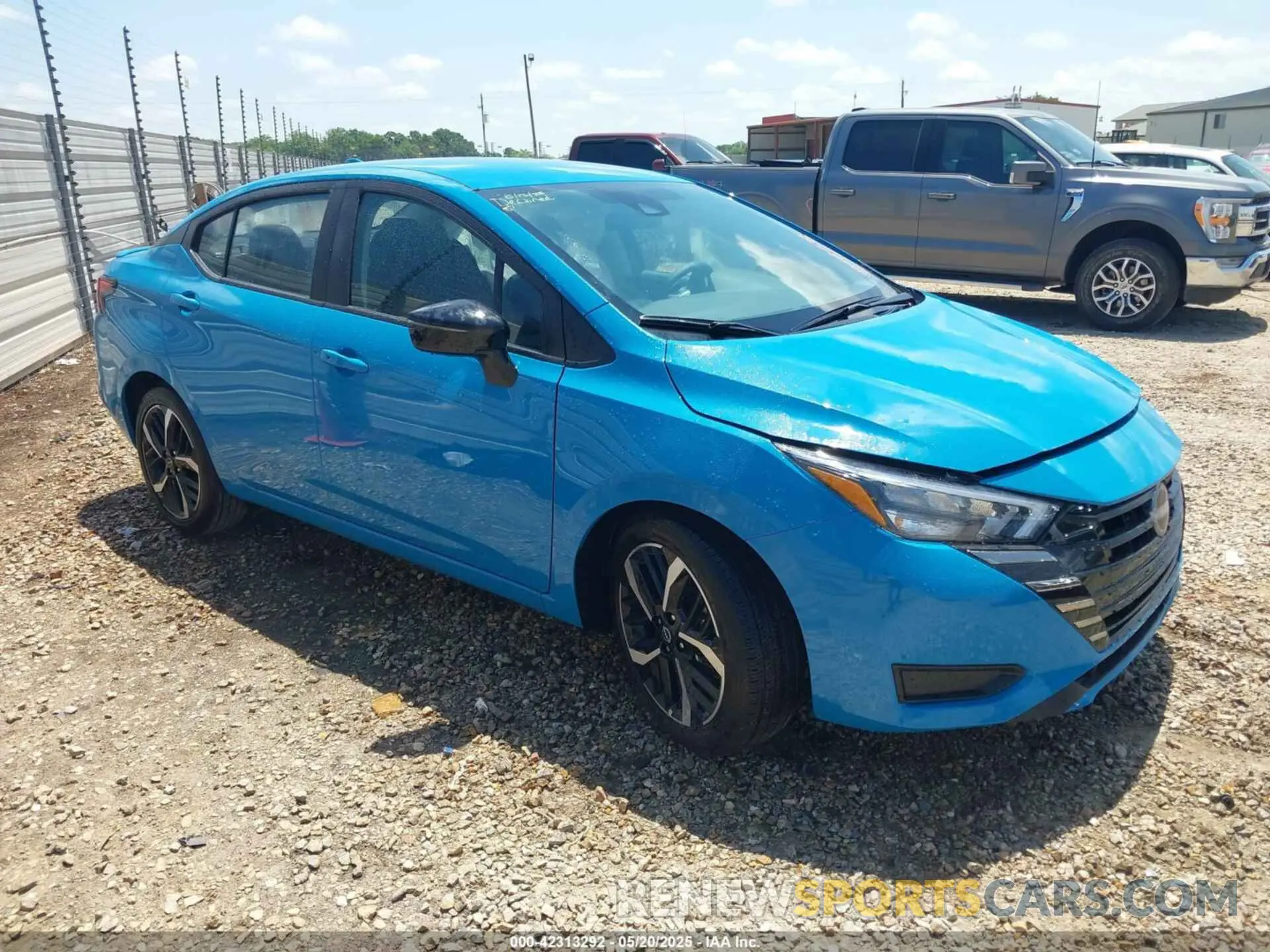 1 Photograph of a damaged car 3N1CN8FV6SL835237 NISSAN VERSA 2025