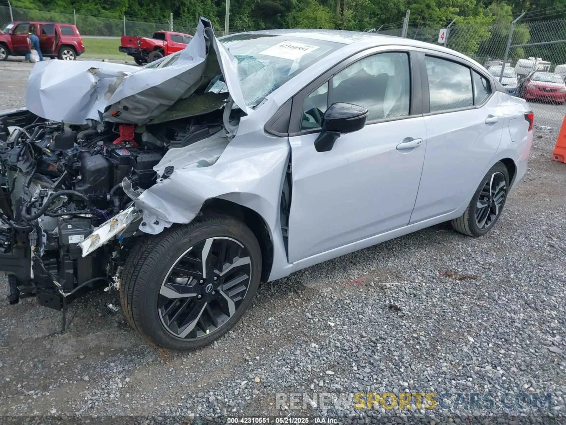 2 Фотография поврежденного автомобиля 3N1CN8FV8SL833750 NISSAN VERSA 2025