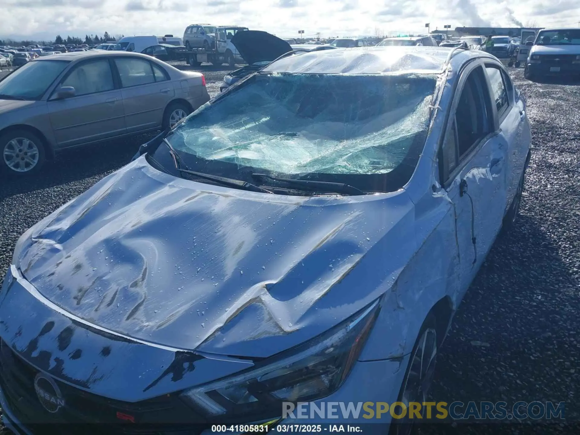 6 Фотография поврежденного автомобиля 3N1CN8FV8SL833909 NISSAN VERSA 2025