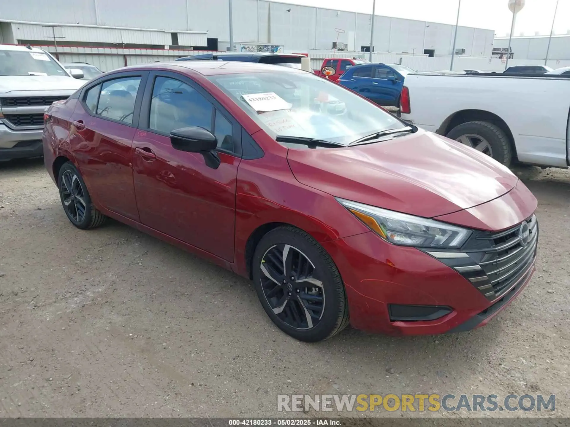 1 Photograph of a damaged car 3N1CN8FV8SL834445 NISSAN VERSA 2025