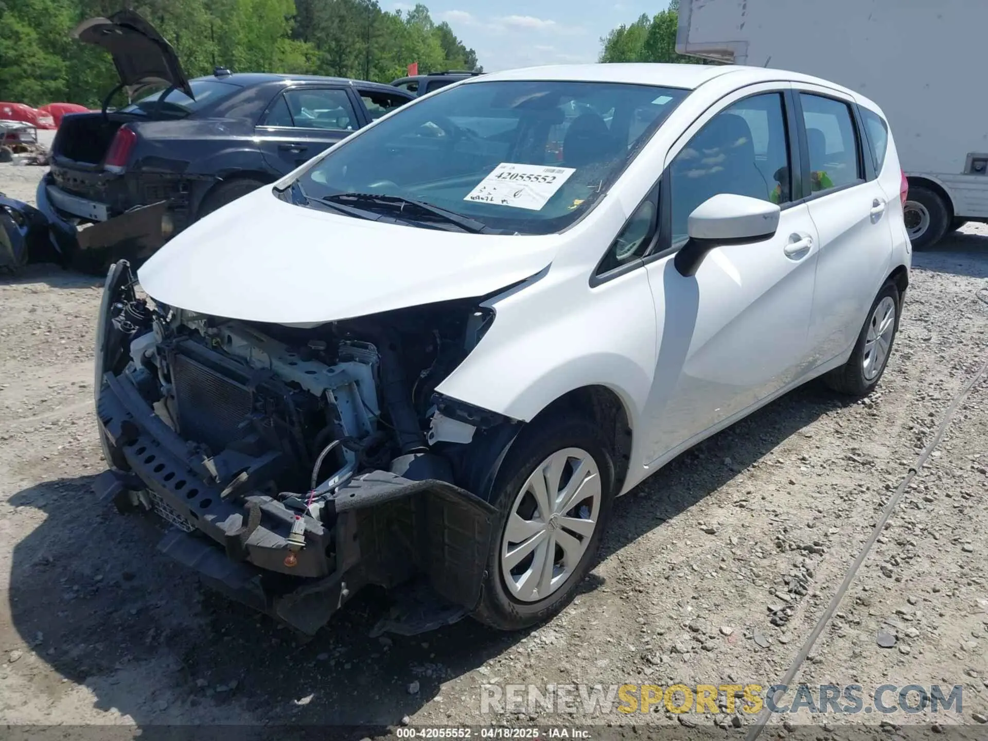 2 Фотография поврежденного автомобиля 3N1CE2CP1KL366321 NISSAN VERSA NOTE 2019