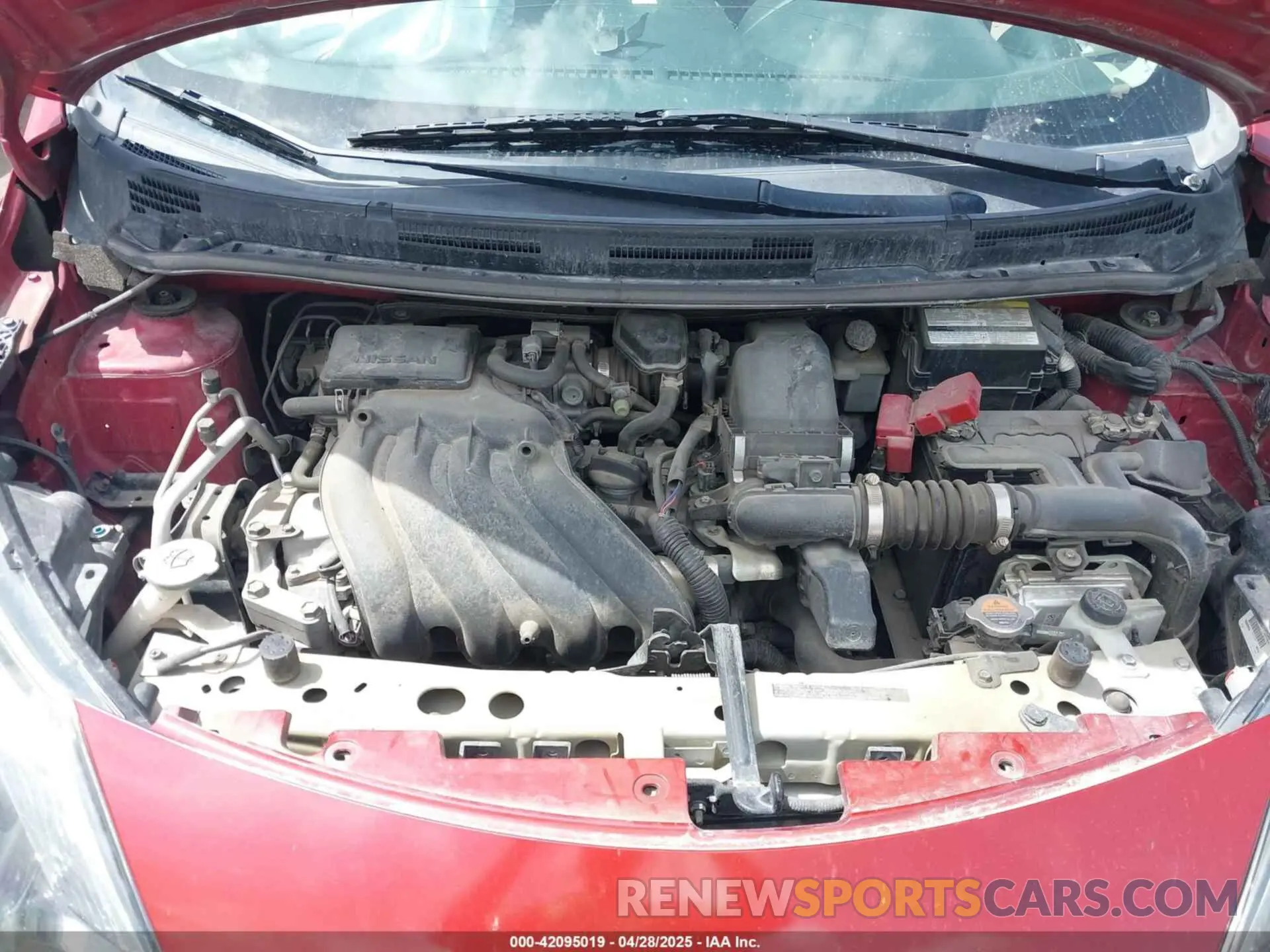 10 Photograph of a damaged car 3N1CE2CP6KL358182 NISSAN VERSA NOTE 2019