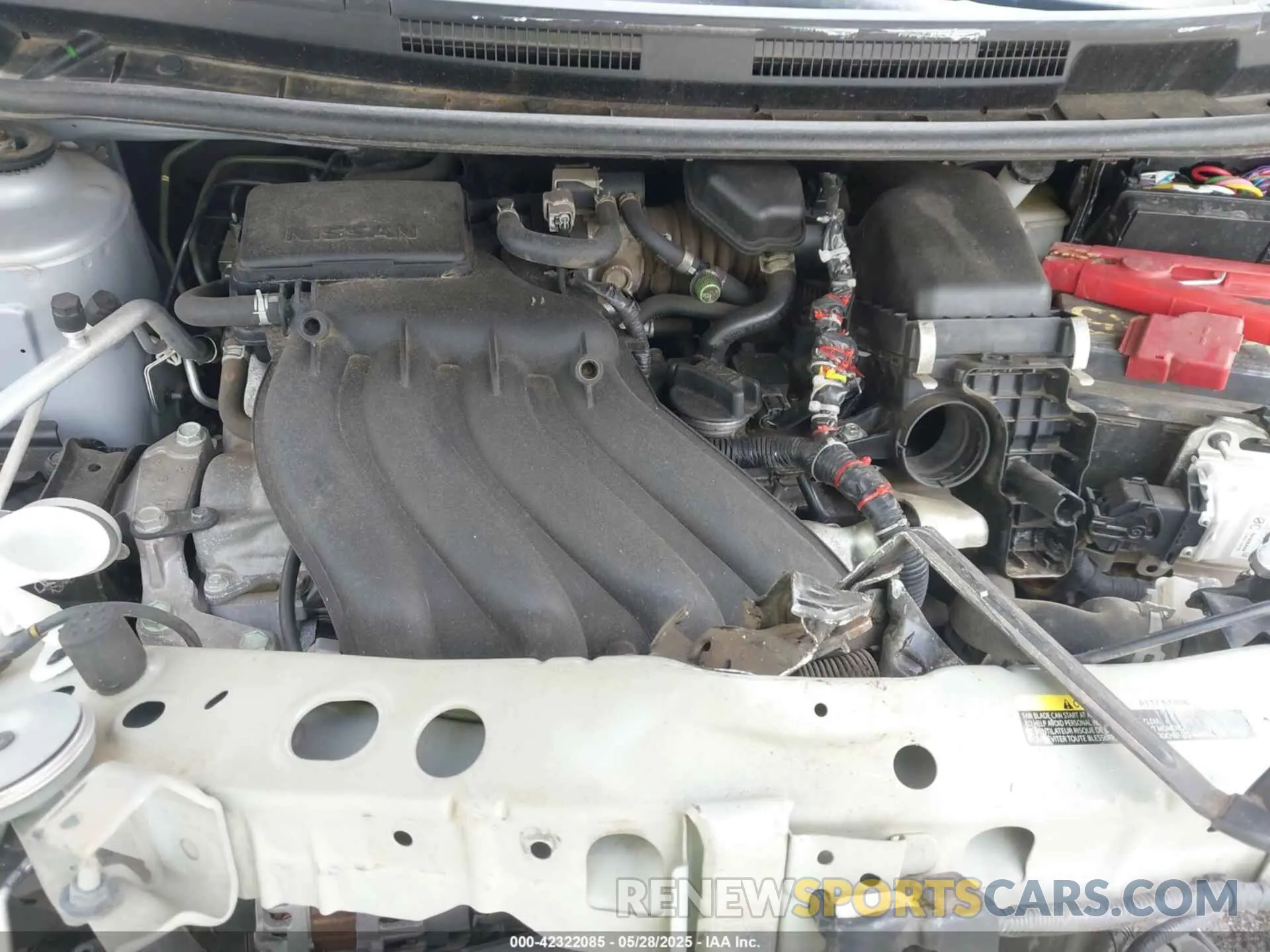 10 Фотография поврежденного автомобиля 3N1CE2CP6KL361017 NISSAN VERSA NOTE 2019