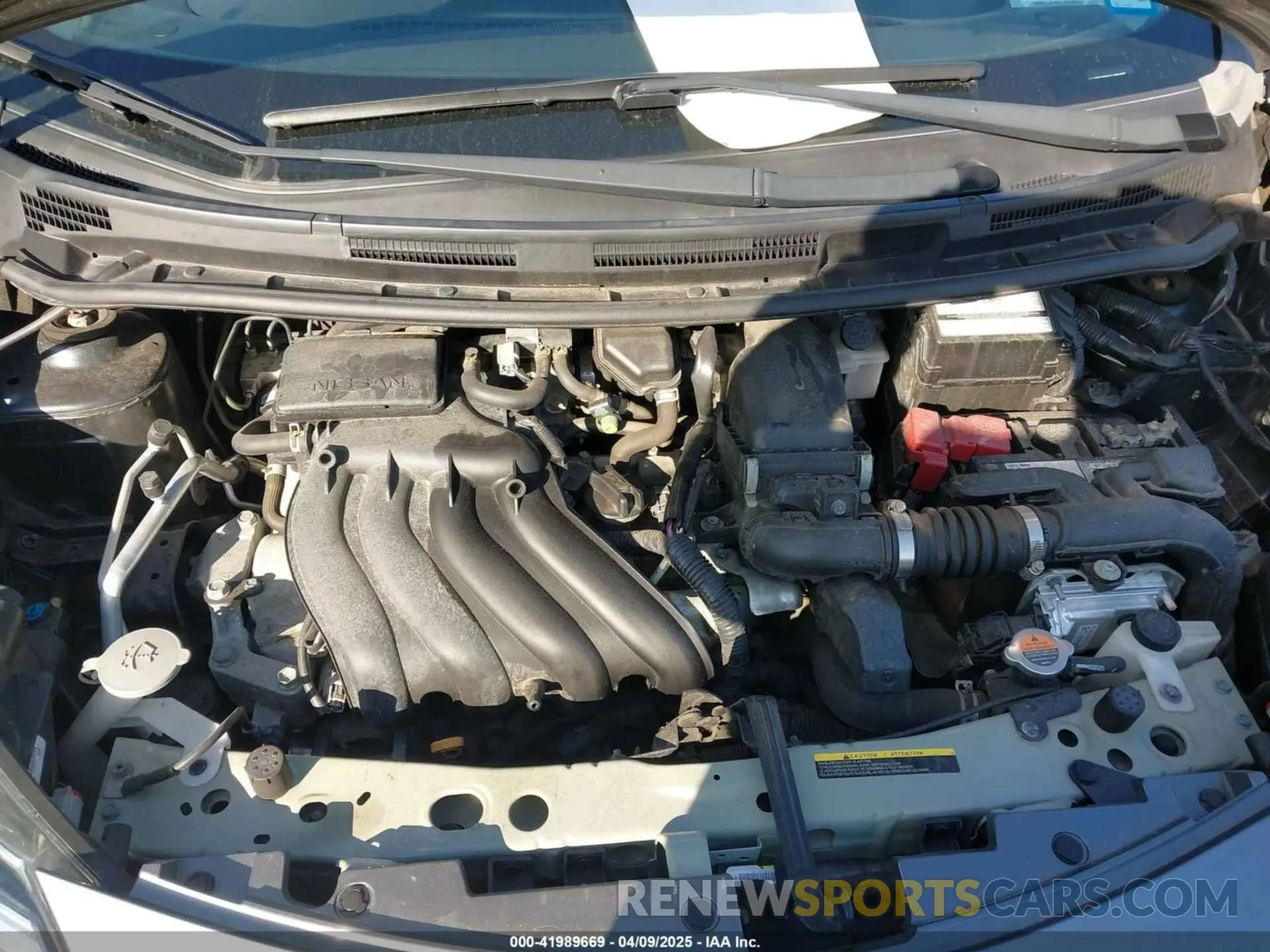 10 Фотография поврежденного автомобиля 3N1CE2CP8KL360435 NISSAN VERSA NOTE 2019