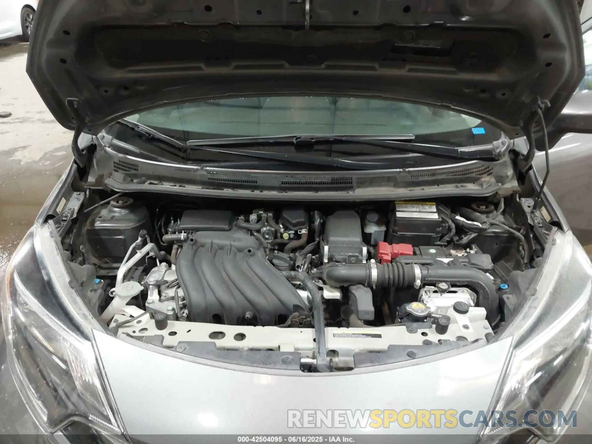 10 Фотография поврежденного автомобиля 3N1CE2CP8KL365392 NISSAN VERSA NOTE 2019