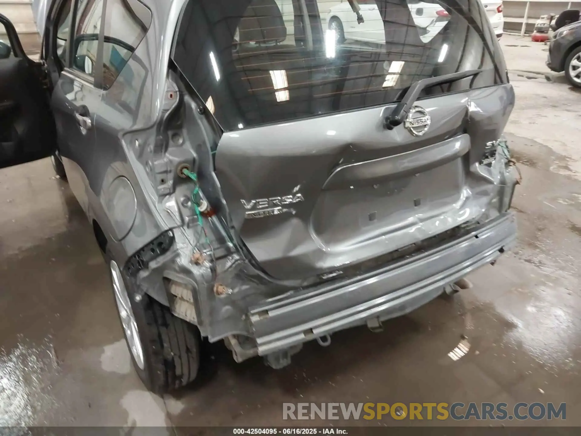 6 Фотография поврежденного автомобиля 3N1CE2CP8KL365392 NISSAN VERSA NOTE 2019