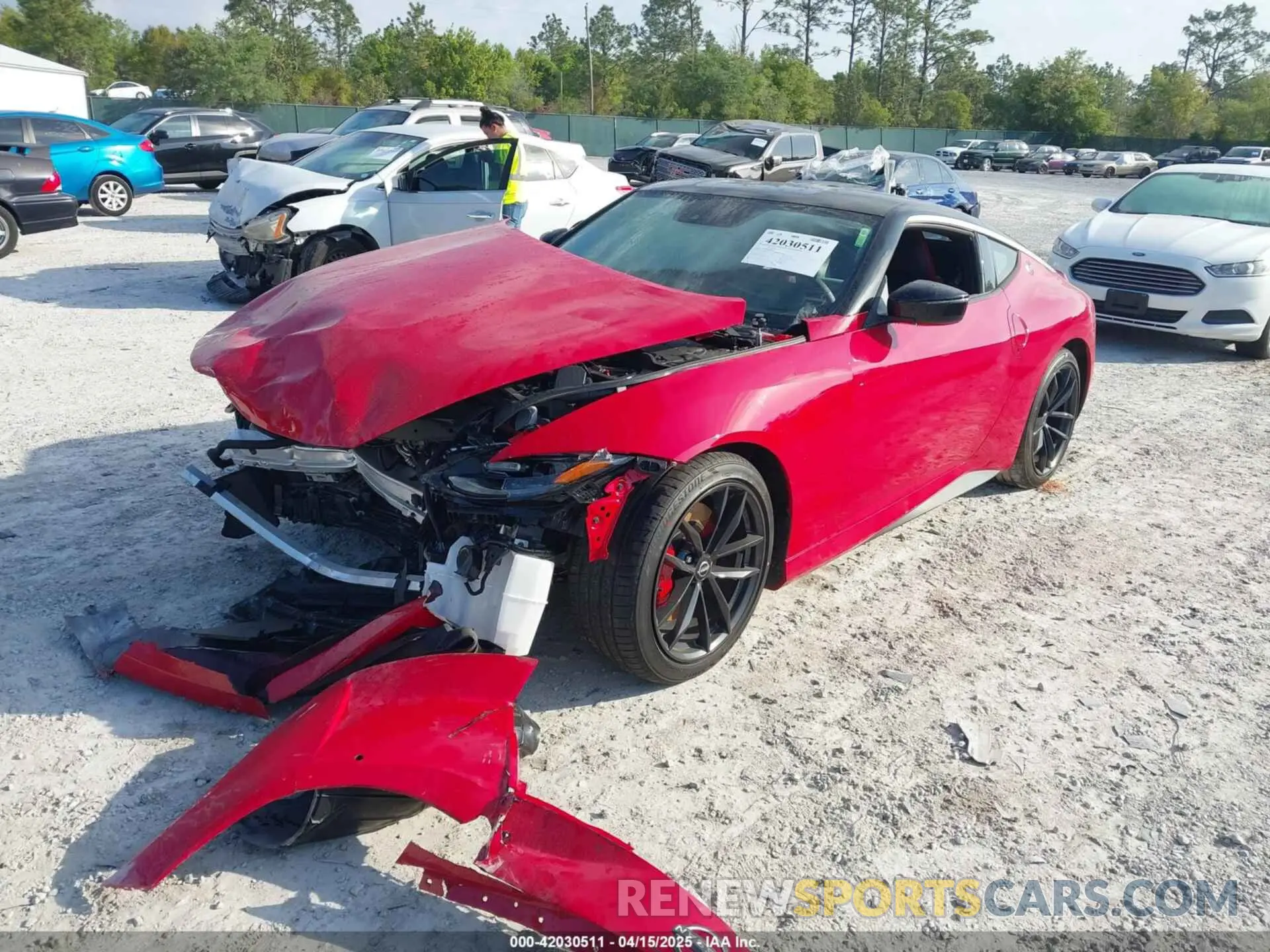 2 Photograph of a damaged car JN1BZ4BH2SM411231 NISSAN Z 2025