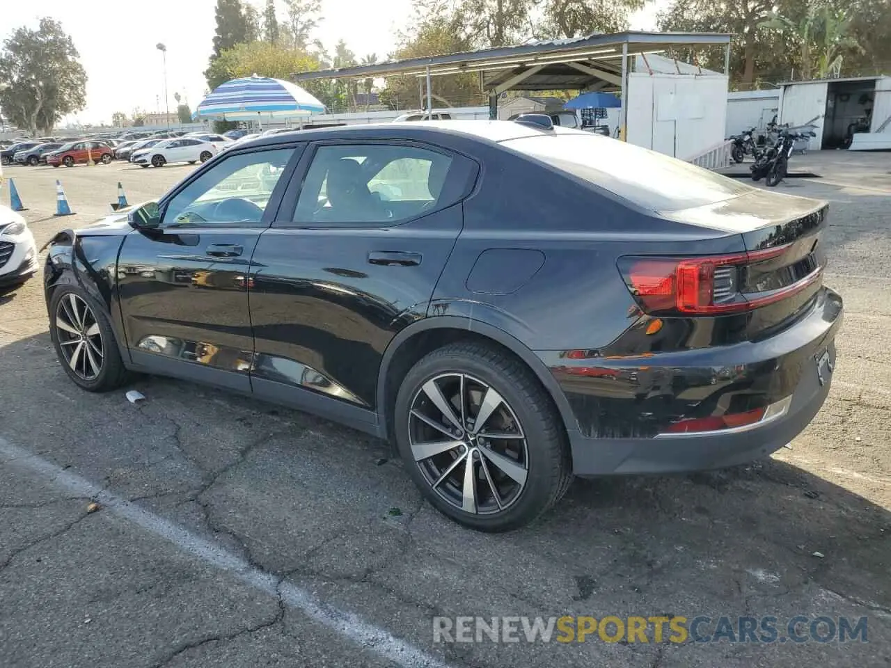 2 Photograph of a damaged car LPSED3KA6ML021739 POLESTAR 2 2021
