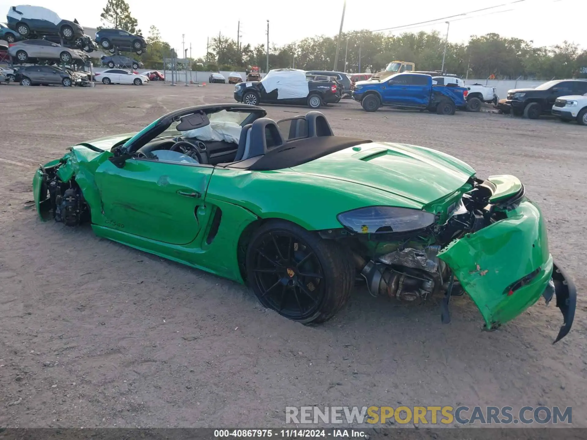 3 Photograph of a damaged car WP0CD2A88PS216243 PORSCHE 718 BOXSTER 2023