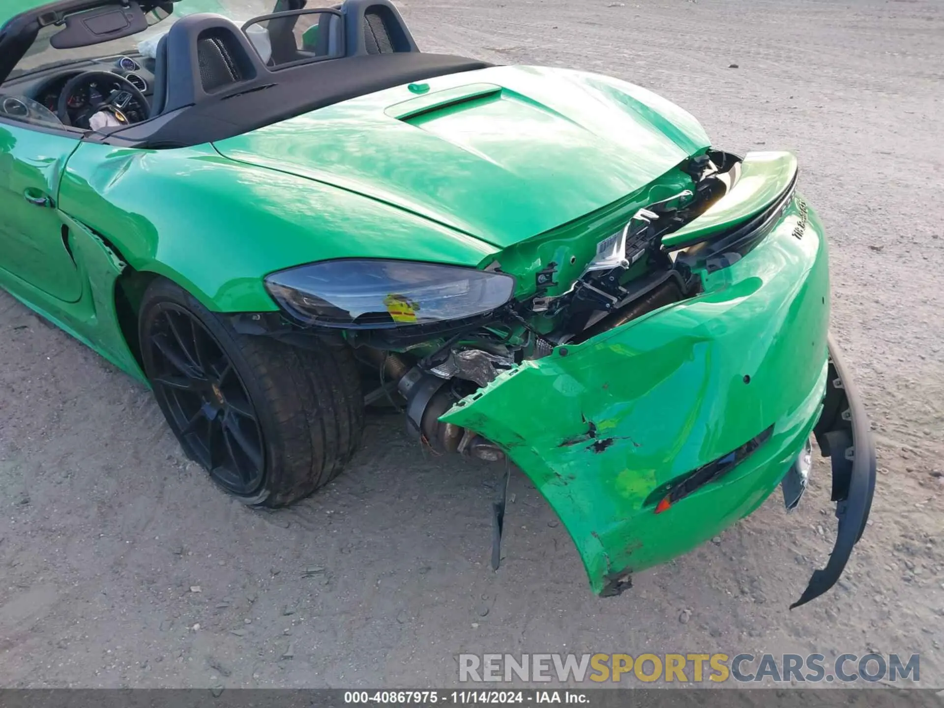 6 Photograph of a damaged car WP0CD2A88PS216243 PORSCHE 718 BOXSTER 2023