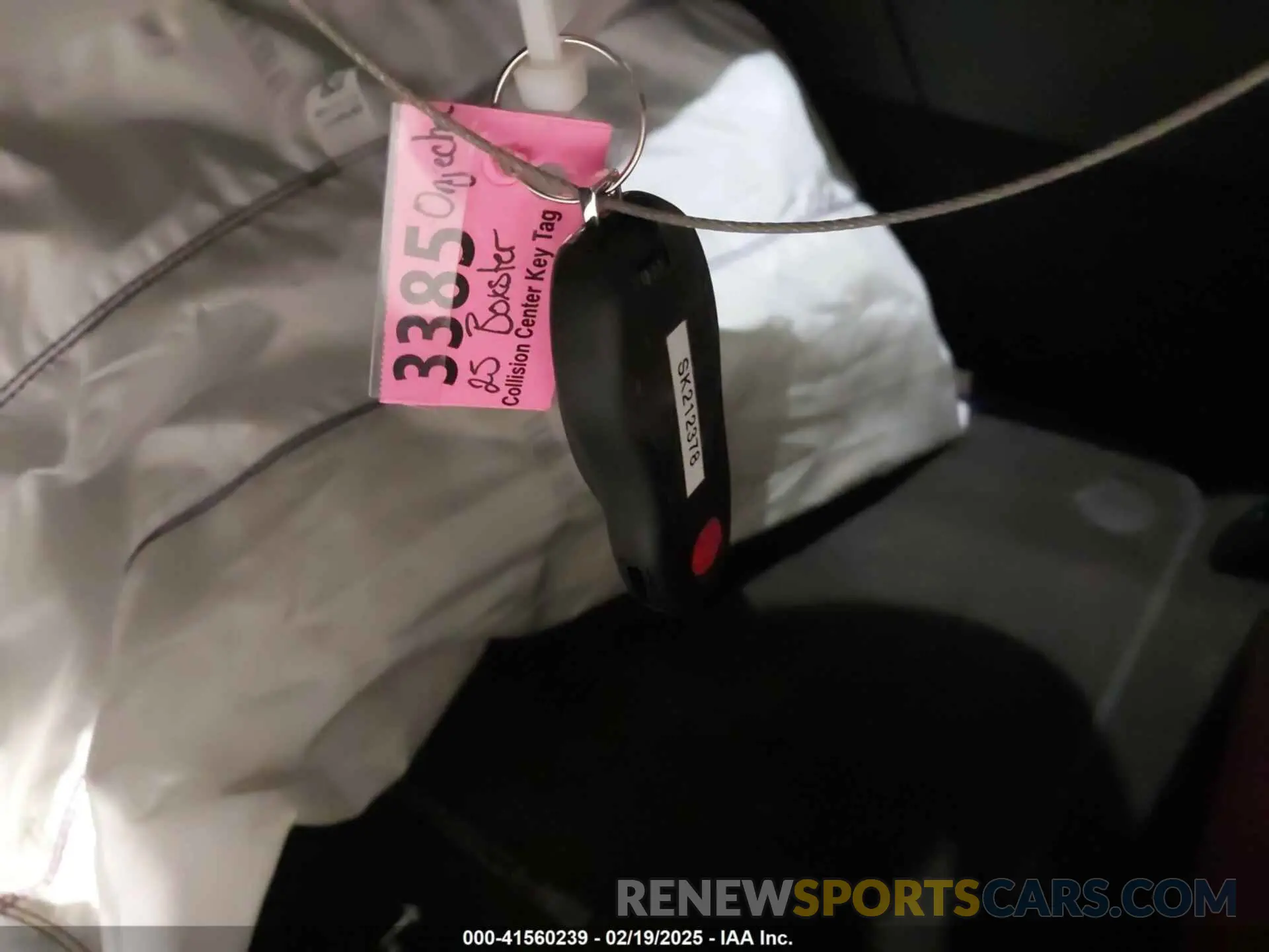 11 Photograph of a damaged car WP0CA2A89SK212378 PORSCHE 718 BOXSTER 2025