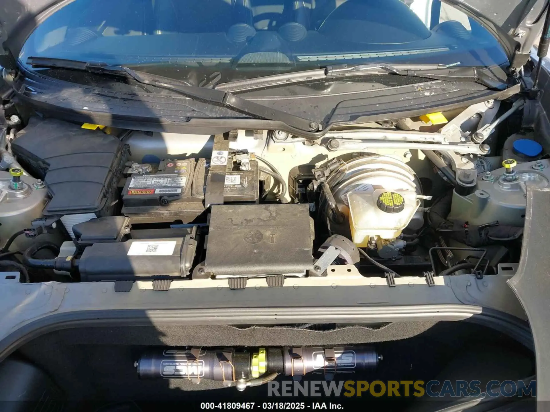 10 Photograph of a damaged car WP0AC2A82NS275201 PORSCHE 718 CAYMAN 2022