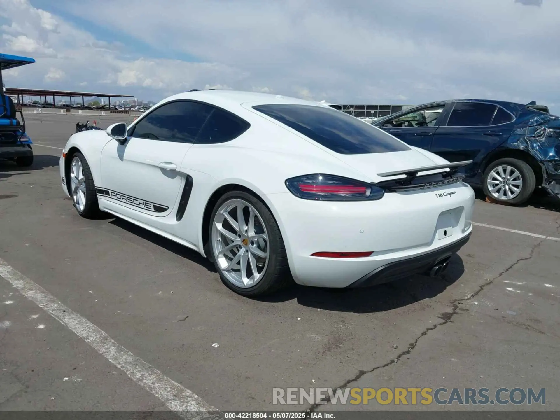 3 Photograph of a damaged car WP0AA2A83SK255637 PORSCHE 718 CAYMAN 2025