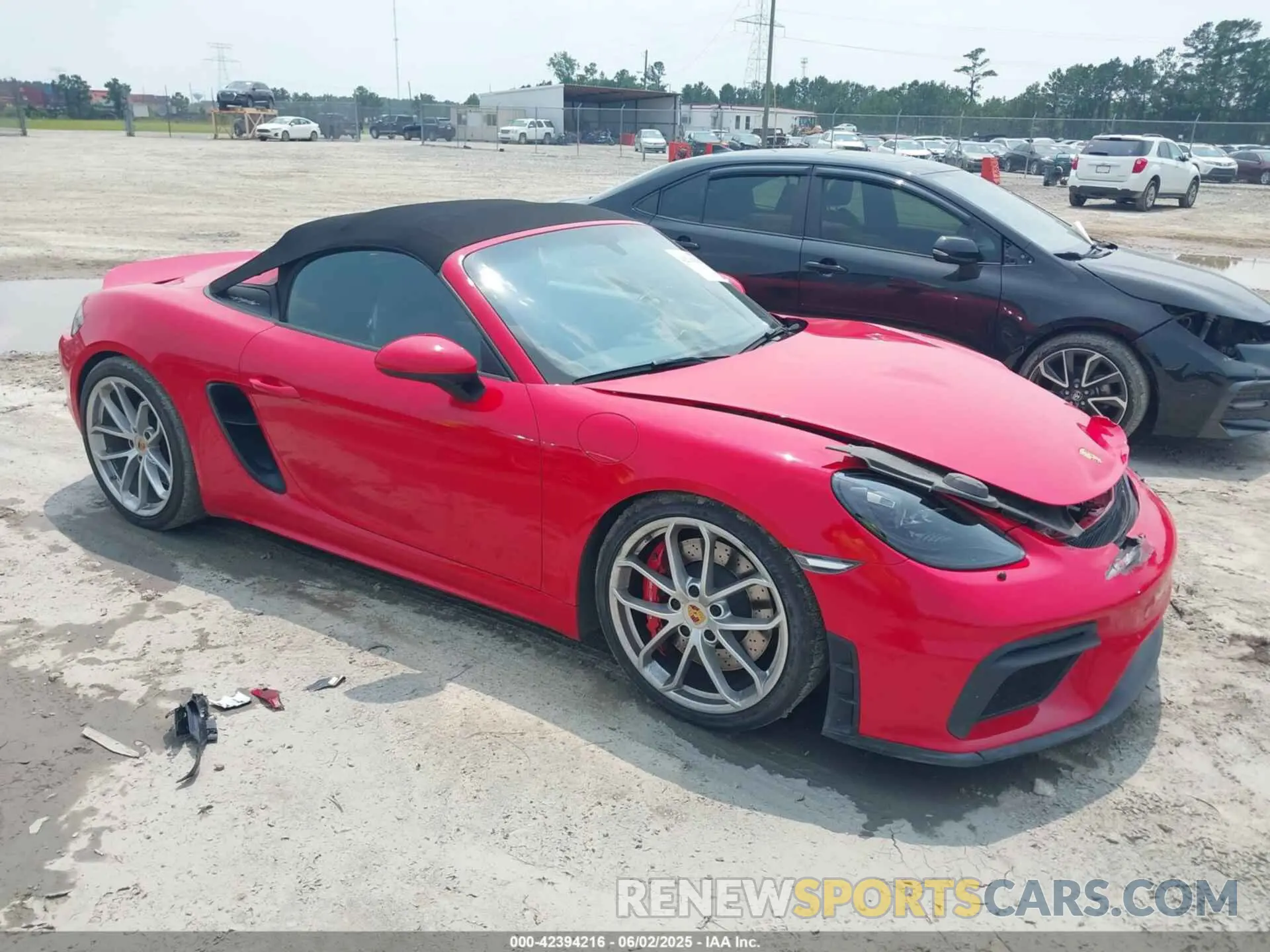 1 Photograph of a damaged car WP0CC2A80LS240291 PORSCHE 718 SPYDER 2020