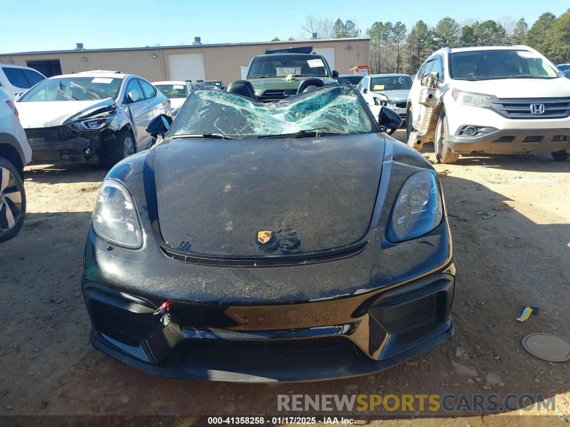 13 Photograph of a damaged car WP0CC2A81MS240303 PORSCHE 718 SPYDER 2021