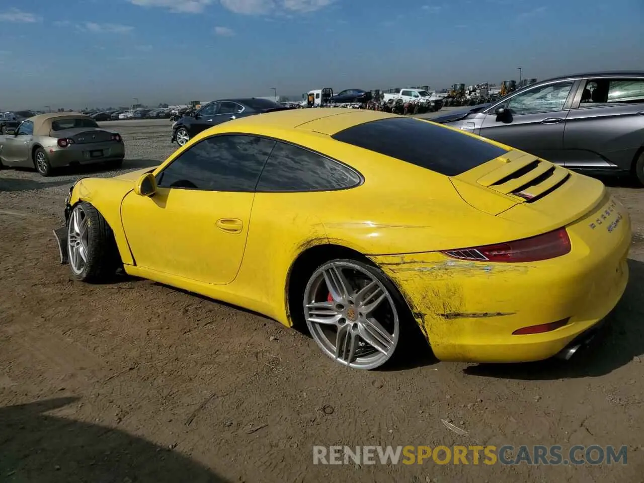 2 Photograph of a damaged car WP0AB2A99CS121674 PORSCHE 911 2012