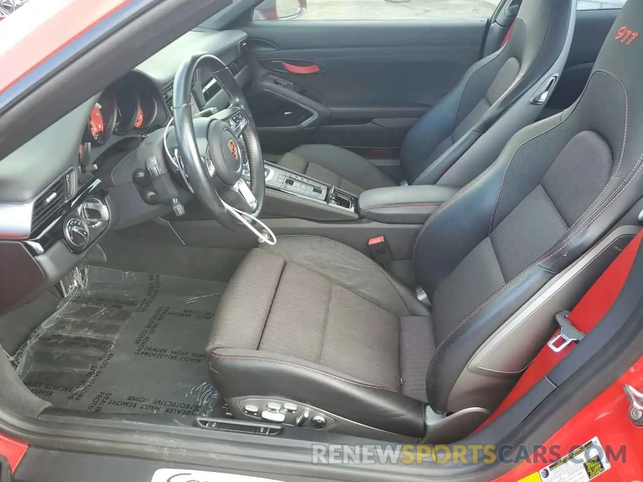 7 Photograph of a damaged car WP0AA2A91KS103347 PORSCHE 911 2019