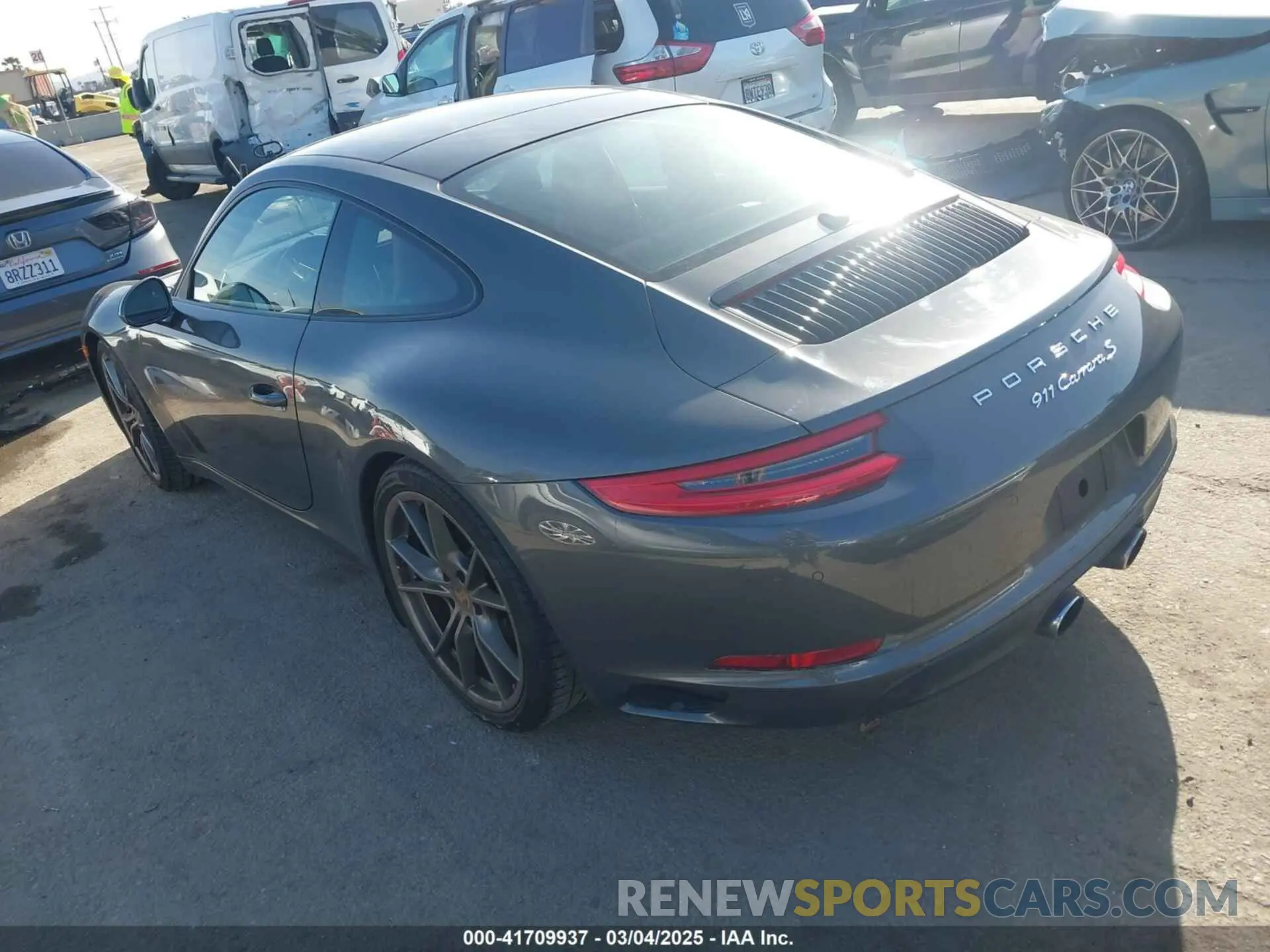 3 Photograph of a damaged car WP0AB2A90KS114837 PORSCHE 911 2019
